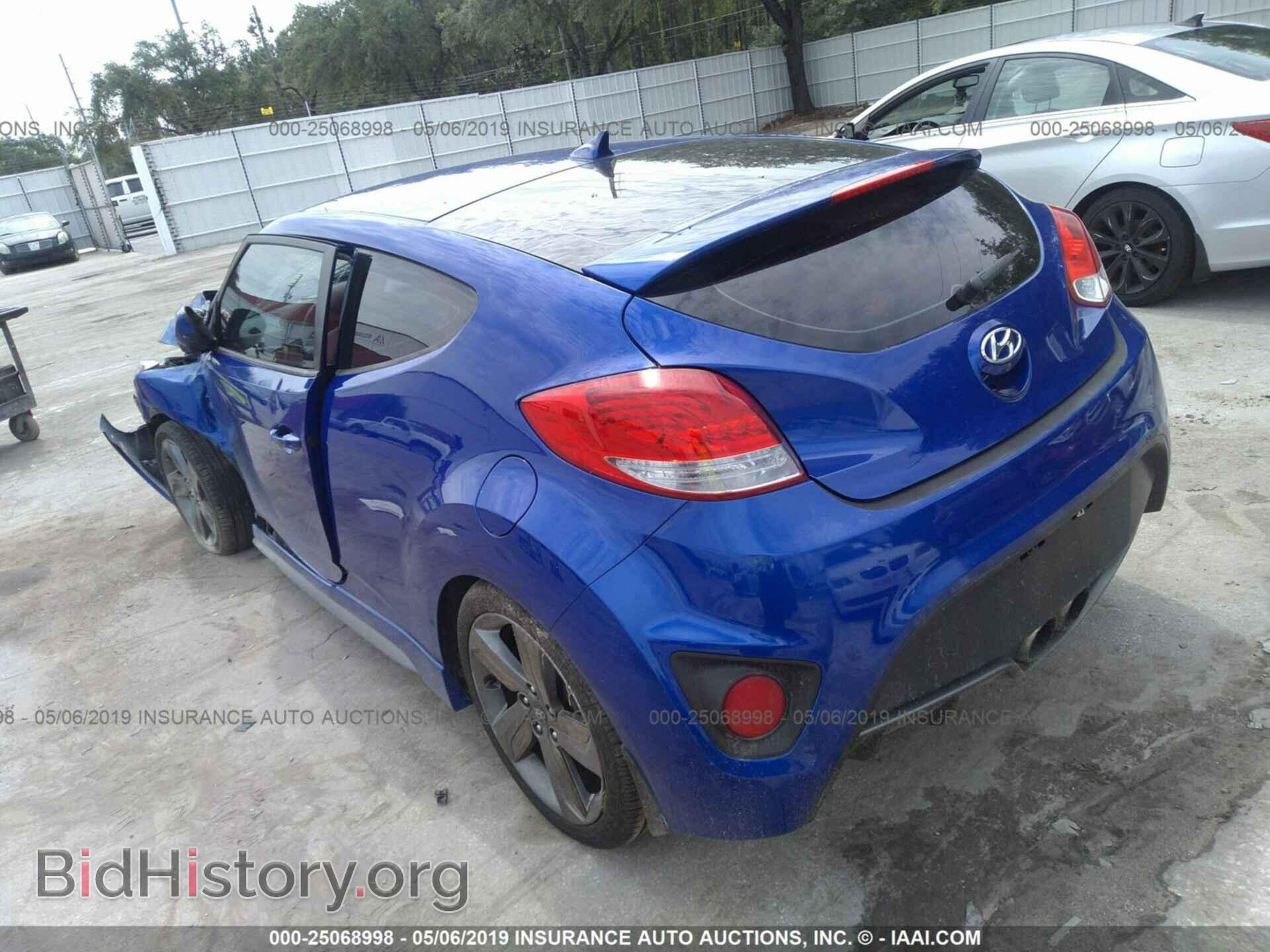 2014 HYUNDAI VELOSTER - VIN: KMHTC6AEXEU204270 - Фото 3