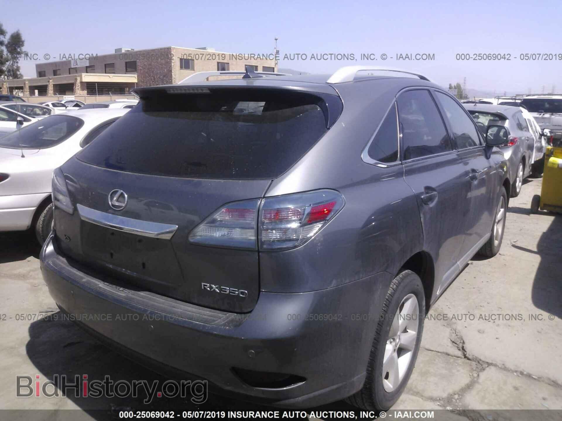 2012 LEXUS RX - VIN: 2T2BK1BA5CC154174 - Photo 4