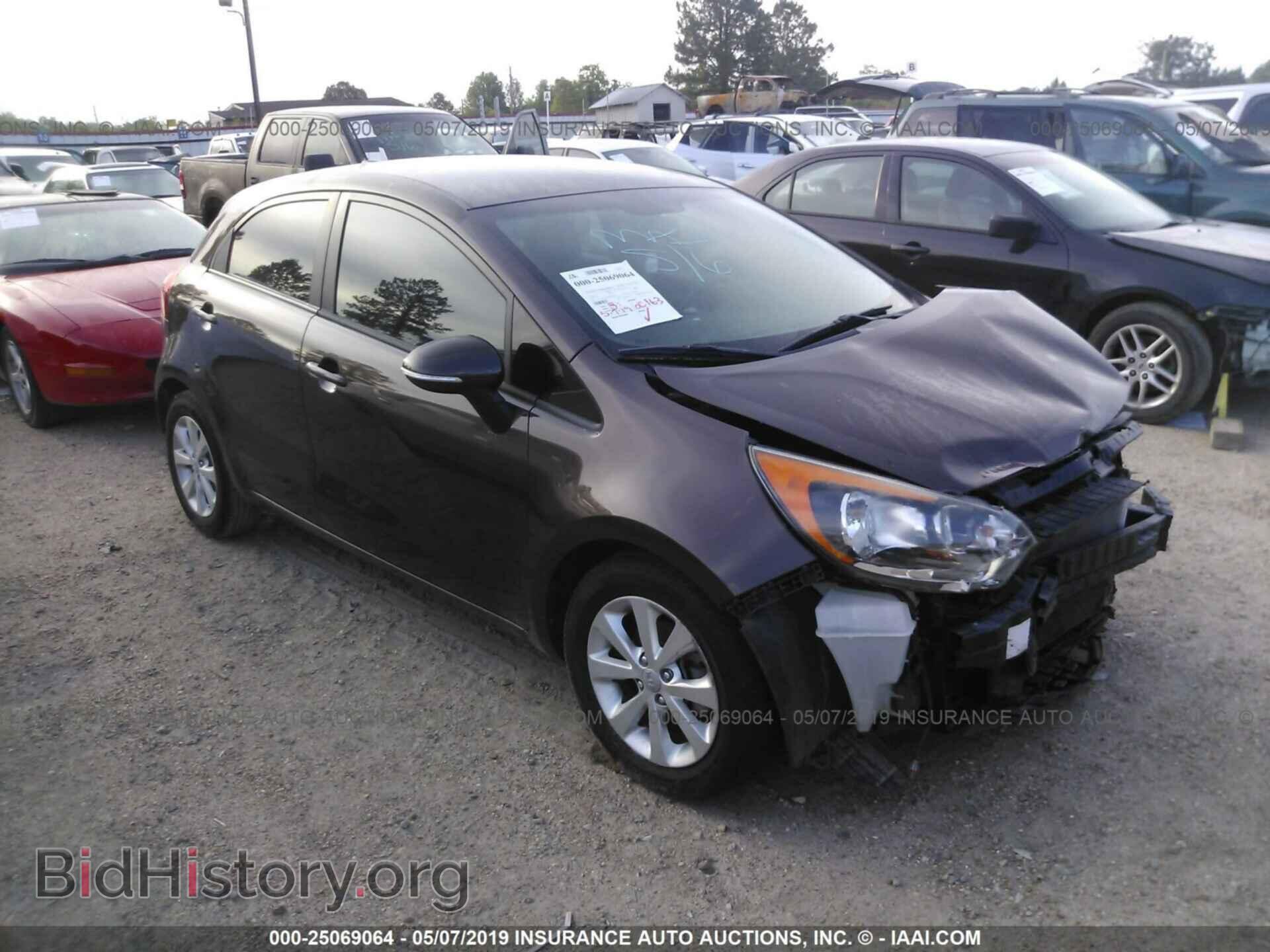 Фотография KNADN5A30E6320249 - KIA RIO 2014