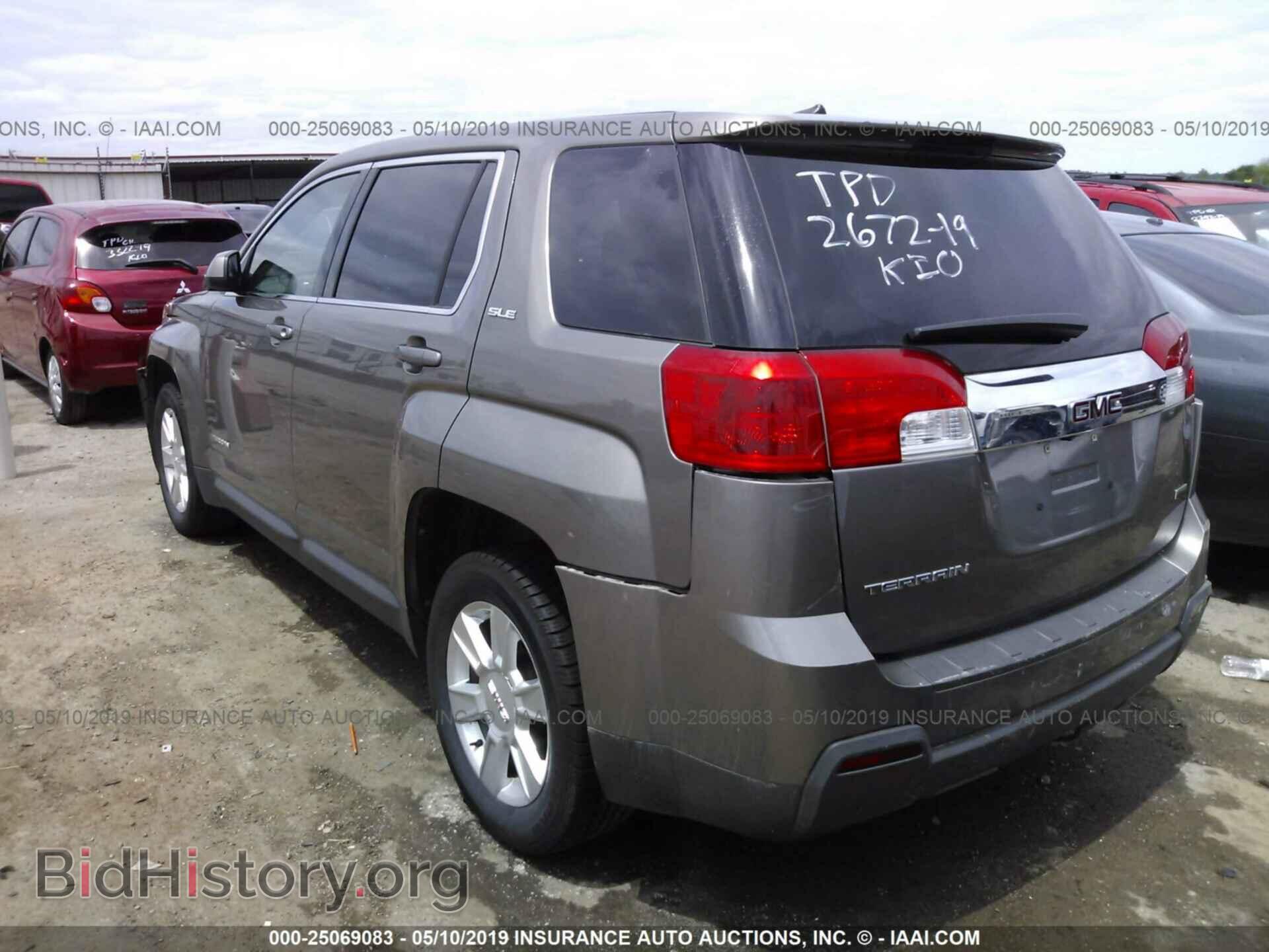 2012 GMC TERRAIN - VIN: 2GKALMEK7C6142276 - Фото 3