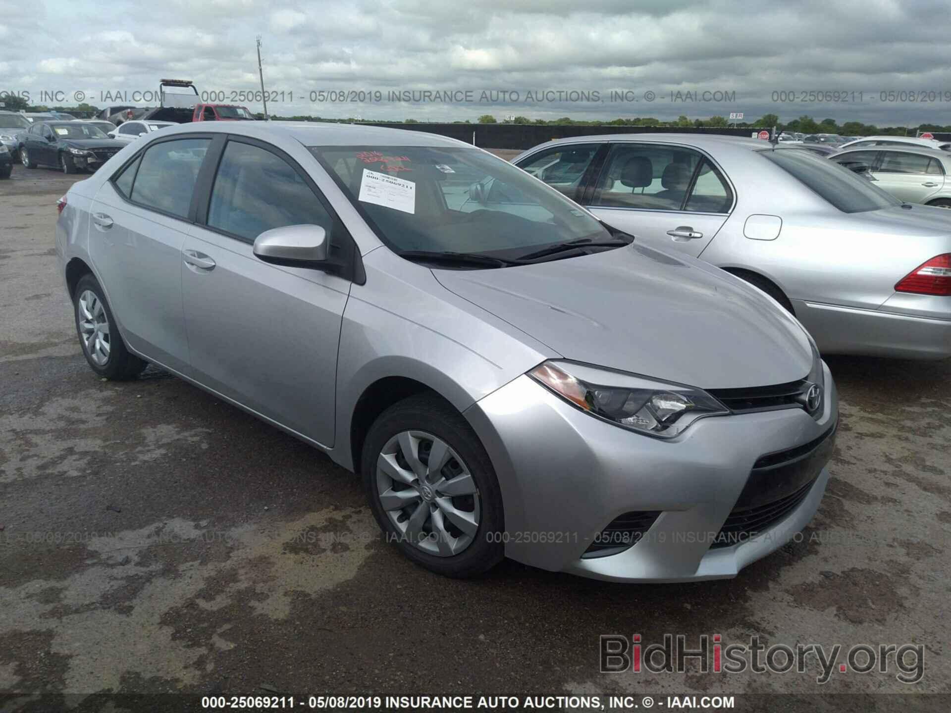 Photo 5YFBURHE6GP496892 - TOYOTA COROLLA 2016