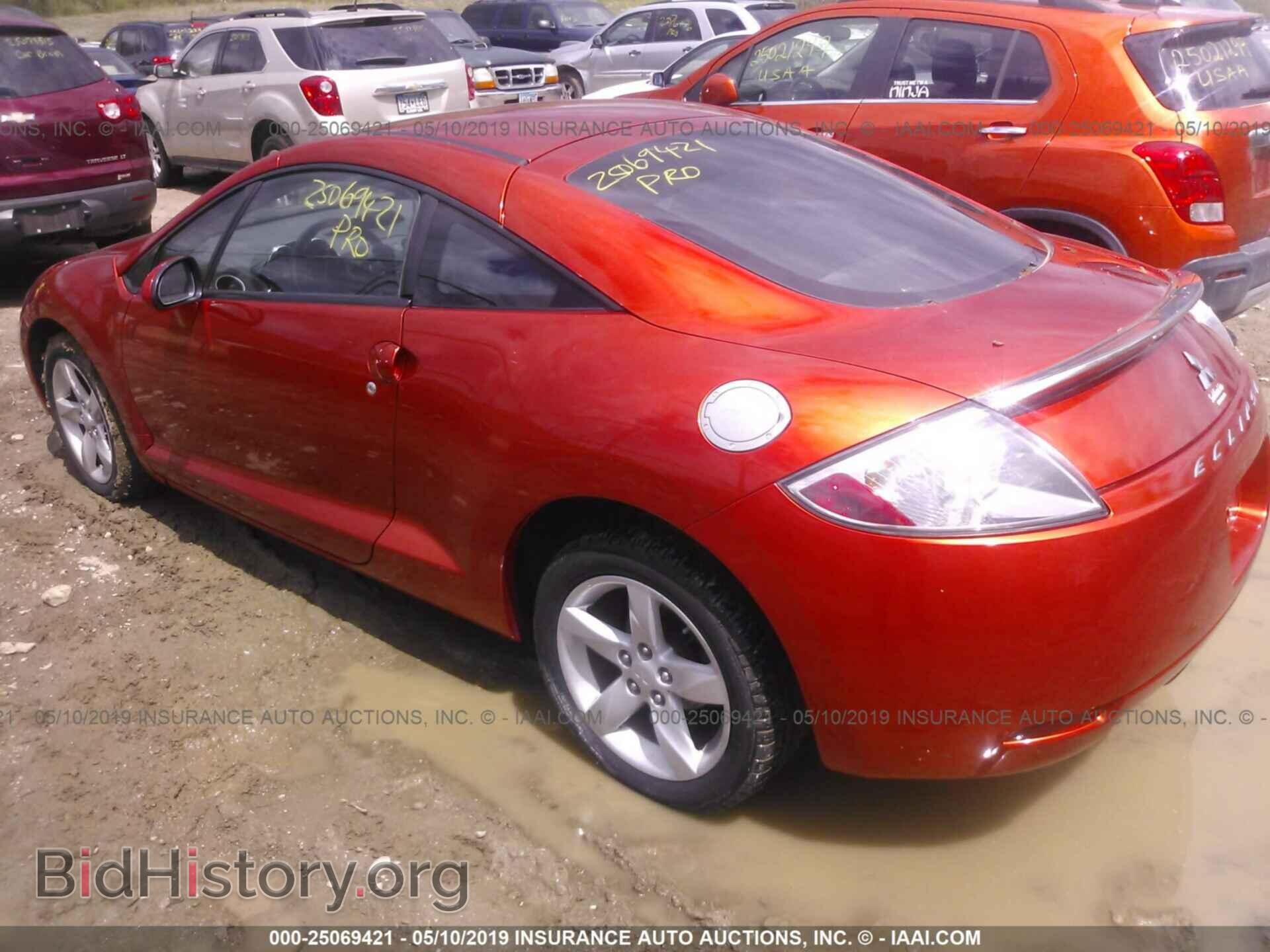 2008 MITSUBISHI ECLIPSE - VIN: 4A3AK24F78E041973 - Фото 3
