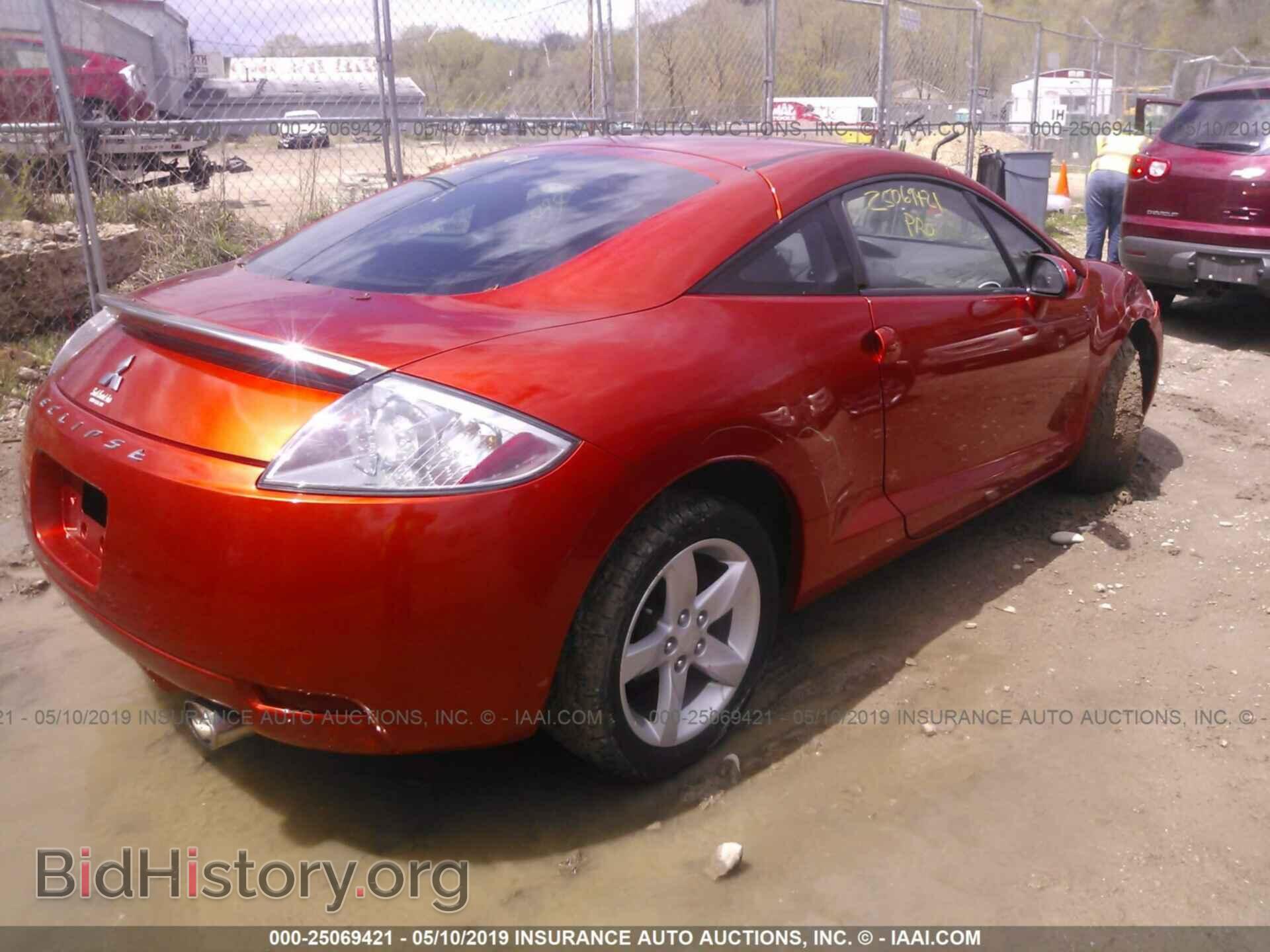 2008 MITSUBISHI ECLIPSE - VIN: 4A3AK24F78E041973 - Фото 4