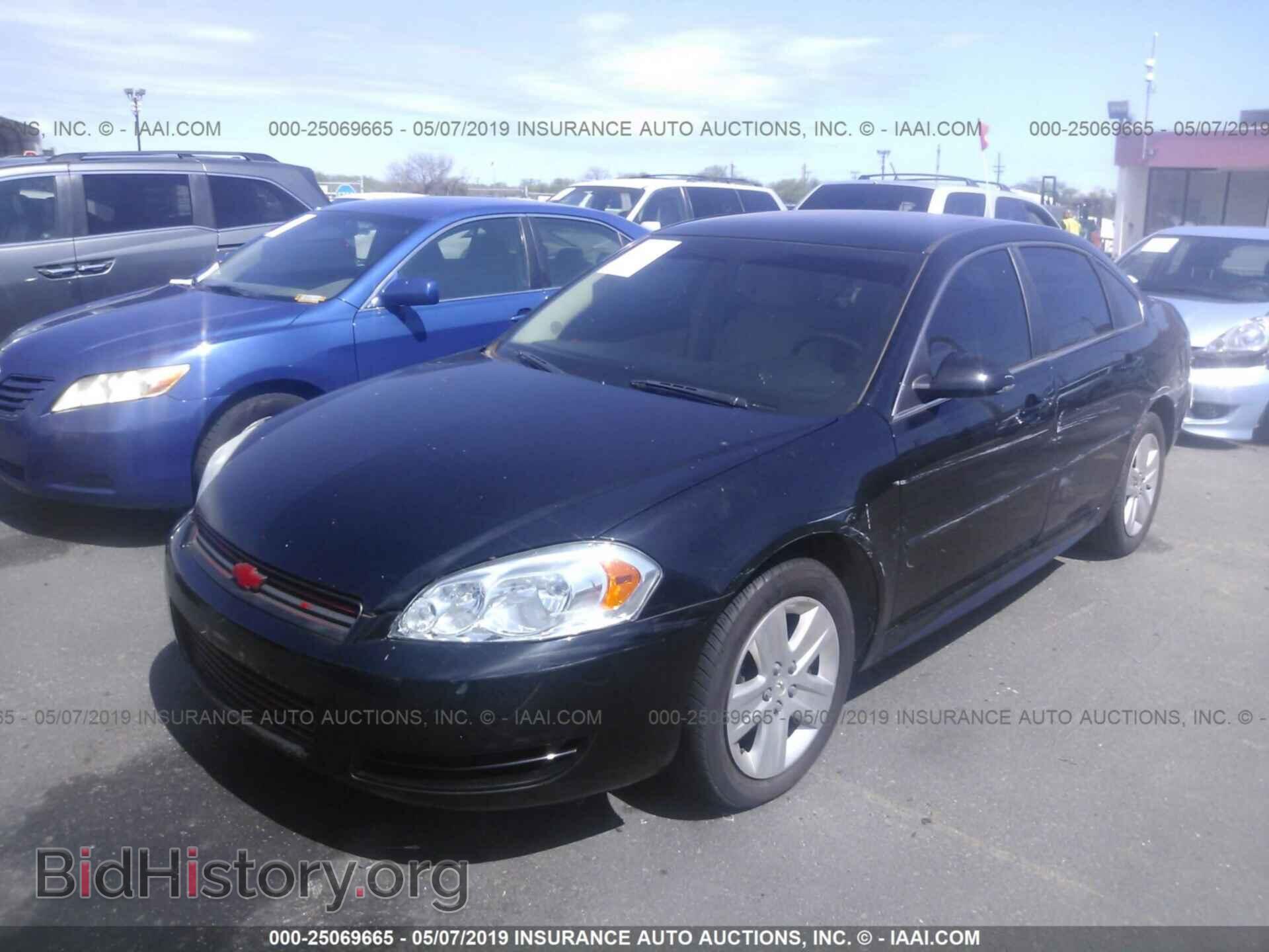 2011 CHEVROLET IMPALA - VIN: 2G1WF5EK4B1307719 - Фото 2
