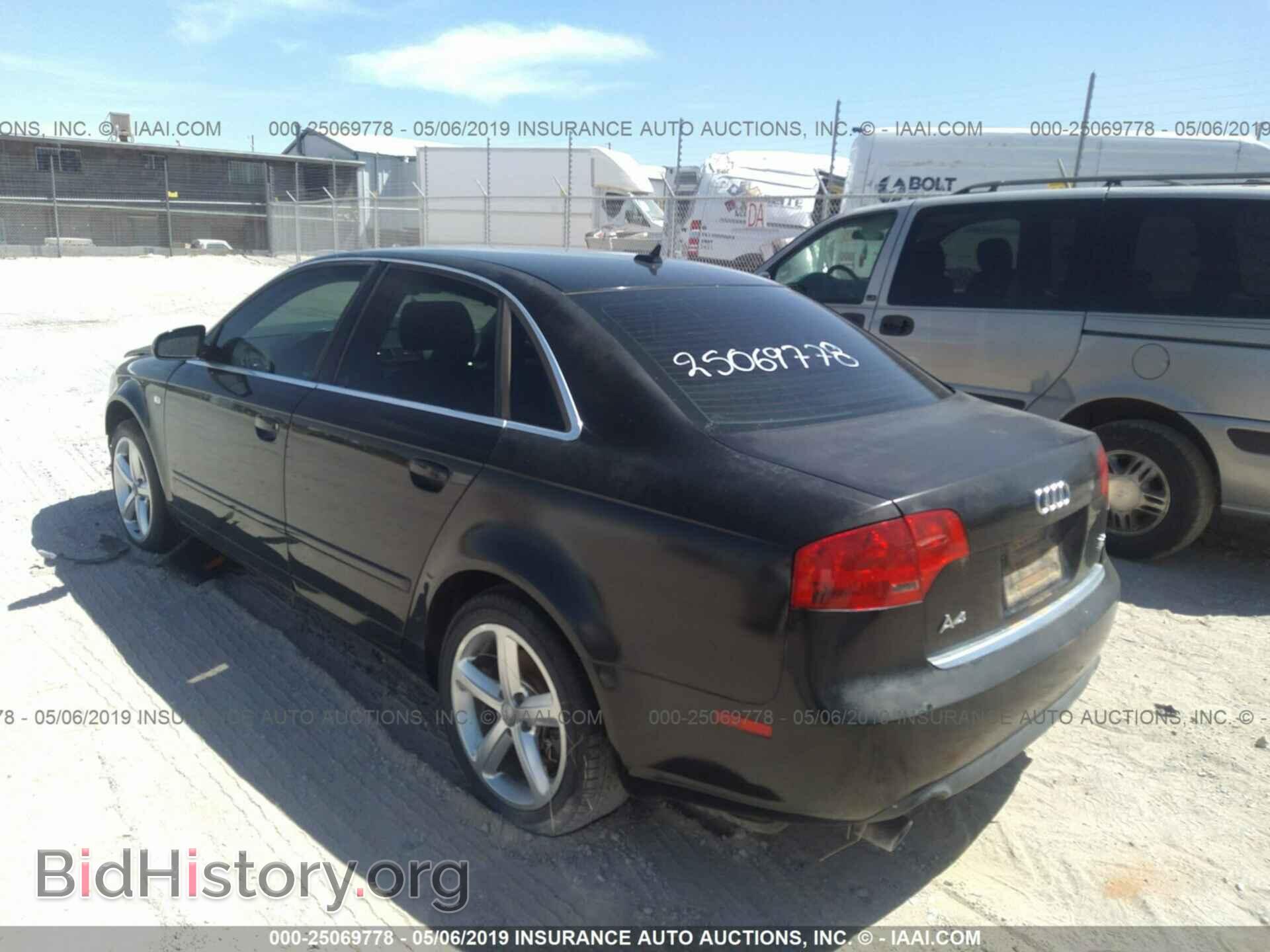 2007 AUDI A4 - VIN: WAUDH78E07A149027 - Фото 3