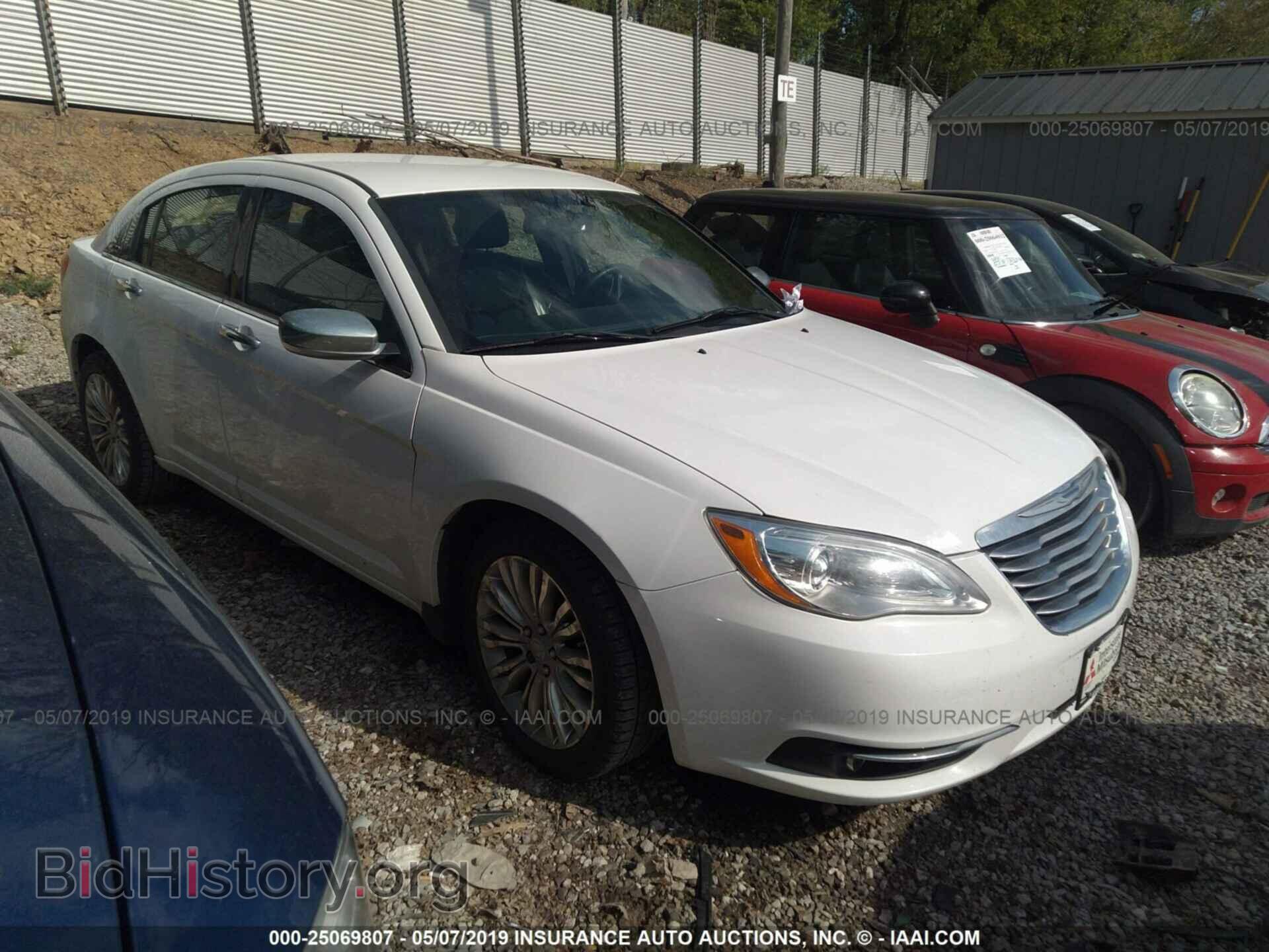 Фотография 1C3CCBCGXCN270874 - CHRYSLER 200 2012