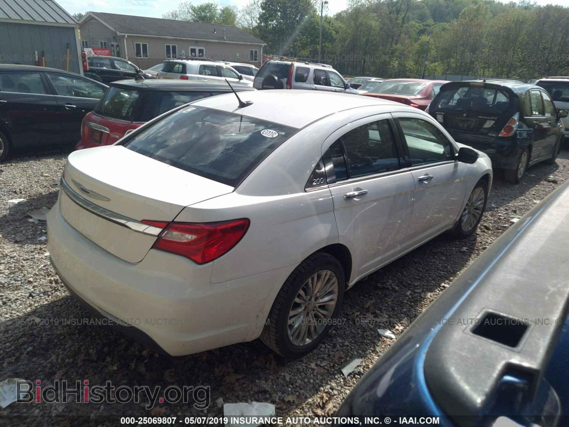 2012 CHRYSLER 200 - VIN: 1C3CCBCGXCN270874 - Фото 4