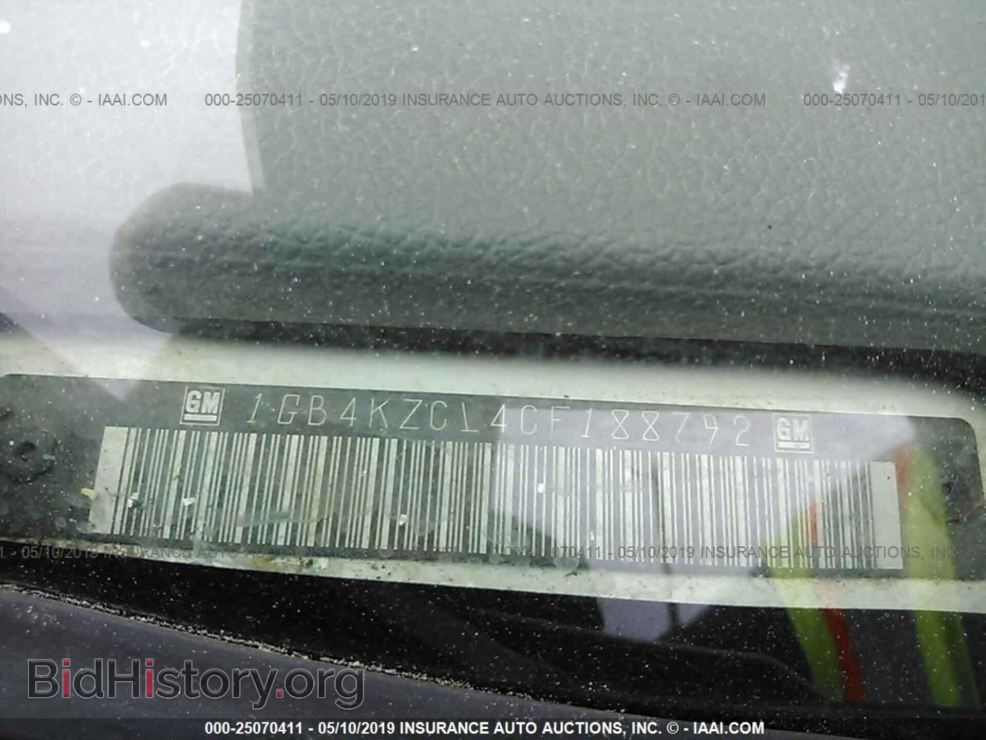 2012 CHEVROLET SILVERADO - VIN: 1GB4KZCL4CF188792 - Фото 9