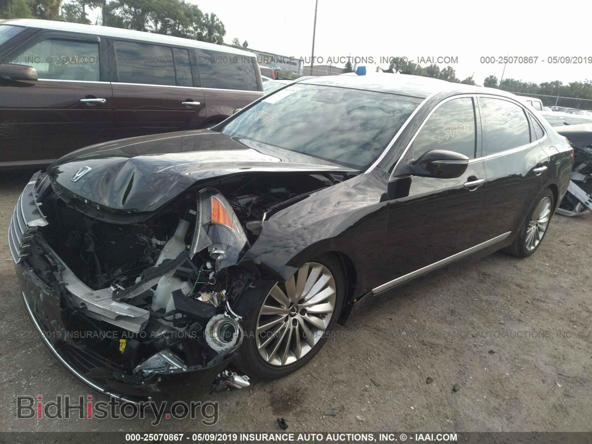 2014 HYUNDAI EQUUS - VIN: KMHGH4JH0EU078907 - Фото 2