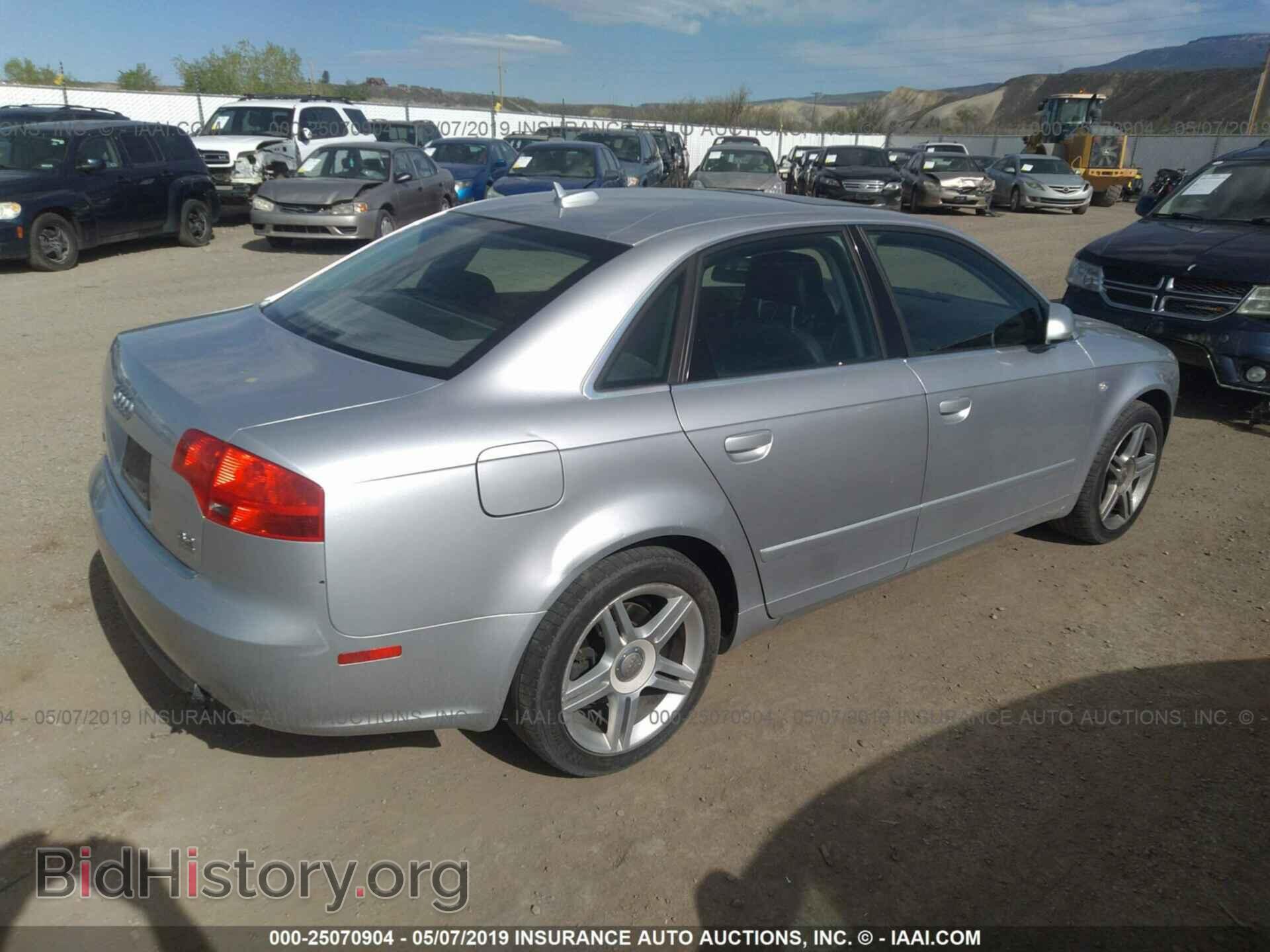 2006 AUDI A4 - VIN: WAUDH78E66A228295 - Фото 4