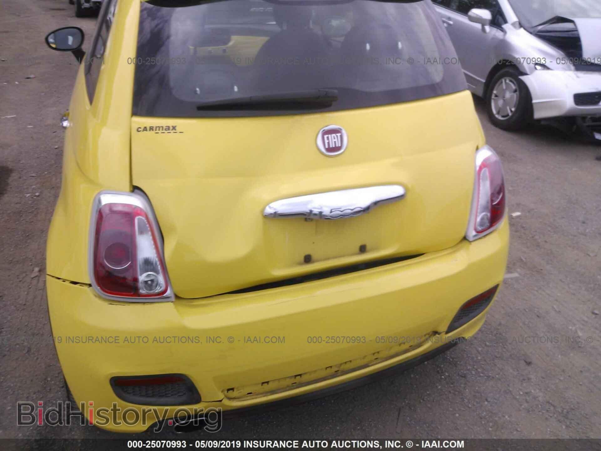 2012 FIAT 500 - VIN: 3C3CFFBR6CT209930 - Фото 6