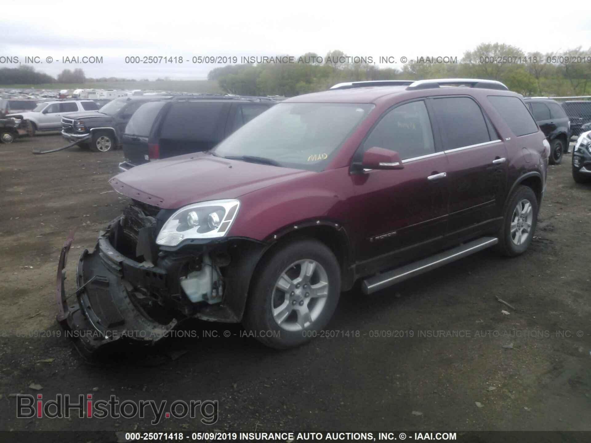 2008 GMC ACADIA - VIN: 1GKER23778J240768 - Фото 2