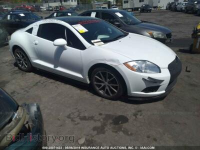 2011 Mitsubishi ECLIPSE GS Sport, white — VIN 4A31K5DF7BE017102, IAAI