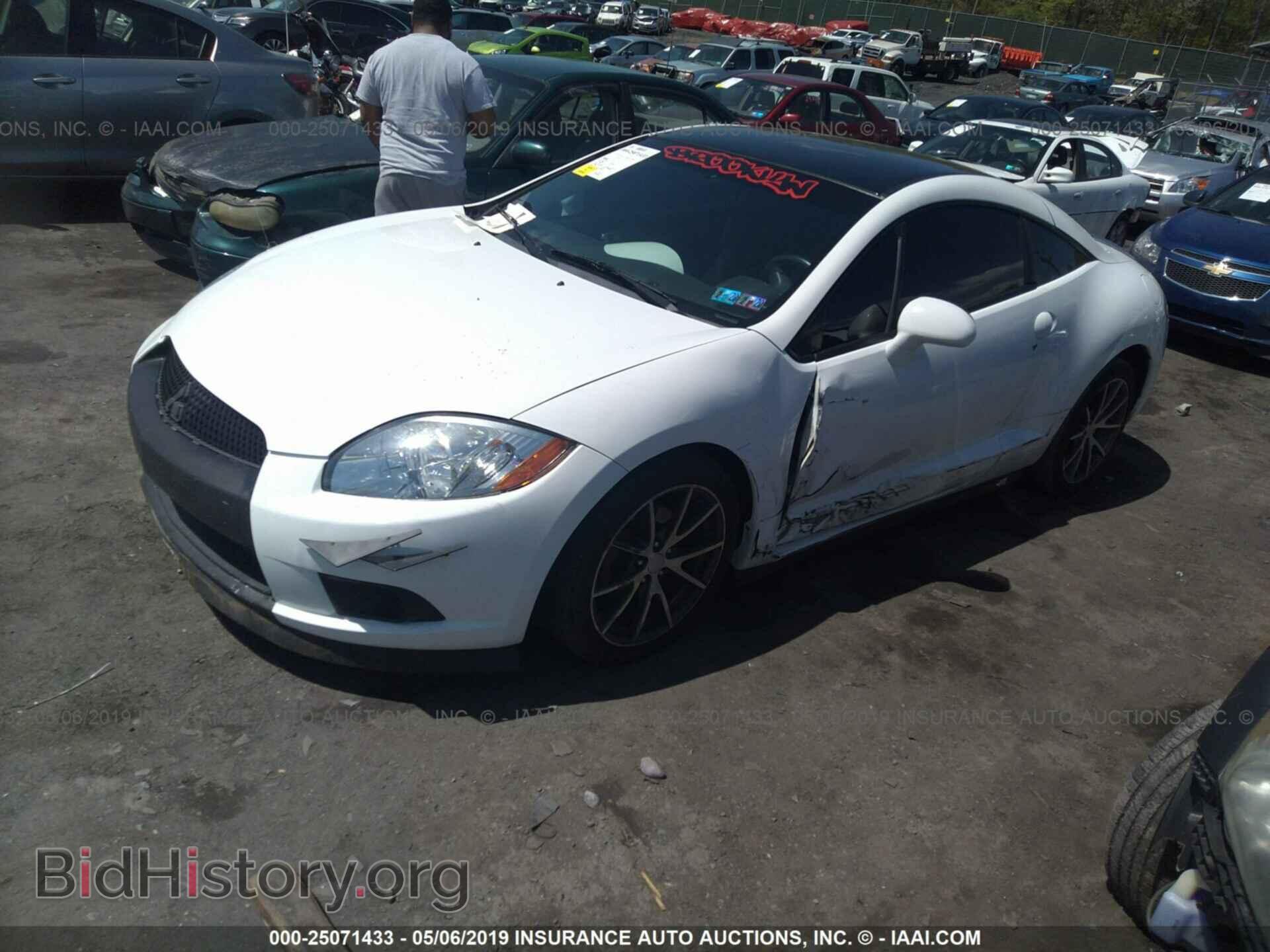 2011 MITSUBISHI ECLIPSE - VIN: 4A31K5DF7BE017102 - Фото 2