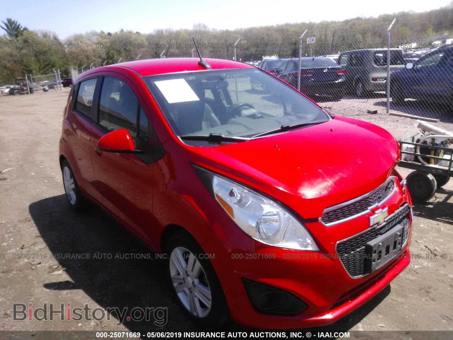 Фотография KL8CD6S93DC619348 - CHEVROLET SPARK 2013