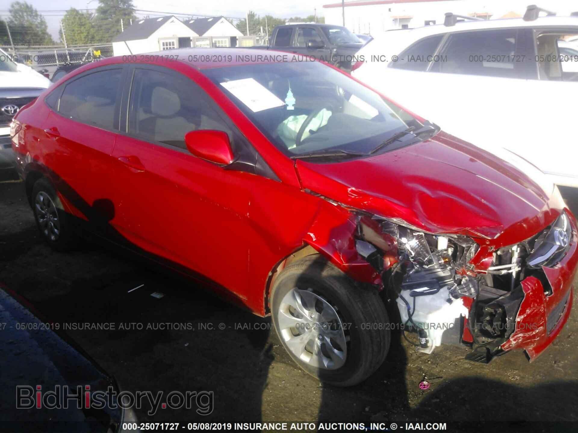 Фотография KMHCT4AE2HU251432 - HYUNDAI ACCENT 2017