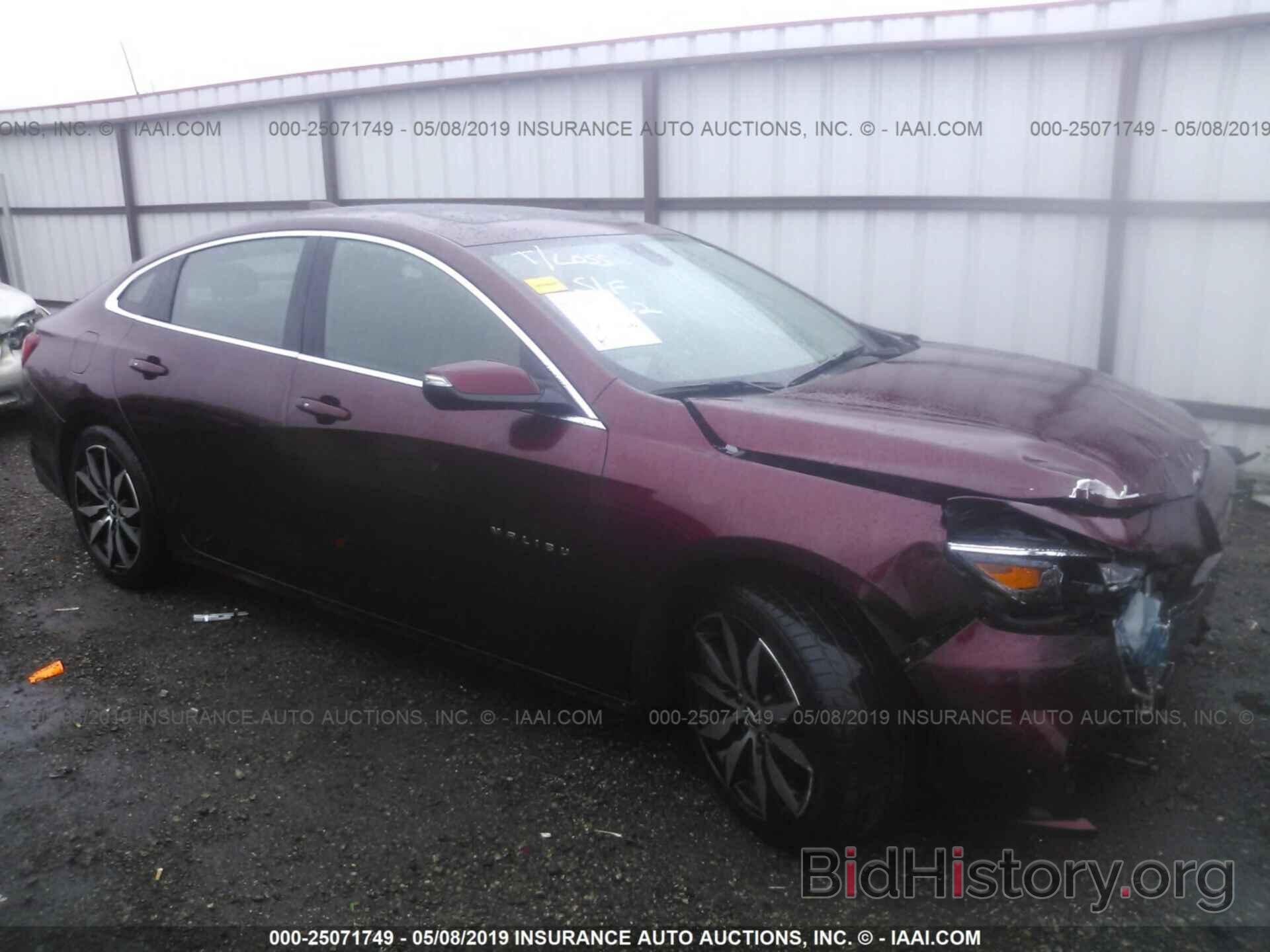 Photo 1G1ZE5ST9GF321757 - CHEVROLET MALIBU 2016