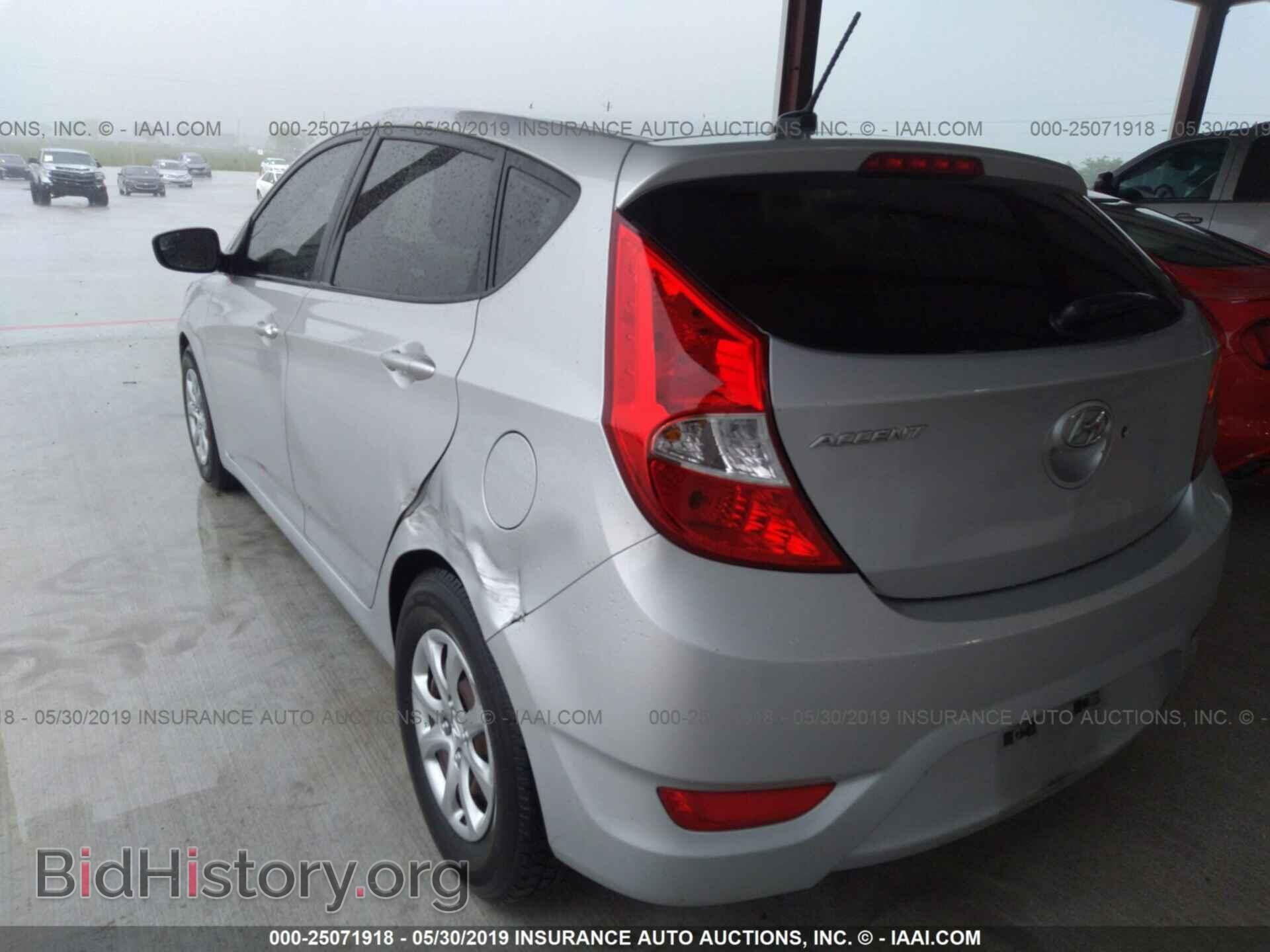 2014 HYUNDAI ACCENT - VIN: KMHCT5AEXEU192891 - Фото 3
