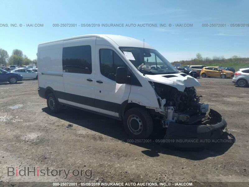 2018 Ford TRANSIT T-250 (VIN 1FTYR2CM4JKA00477) — фото 1 из 10, IAAI, повреждение: передняя часть