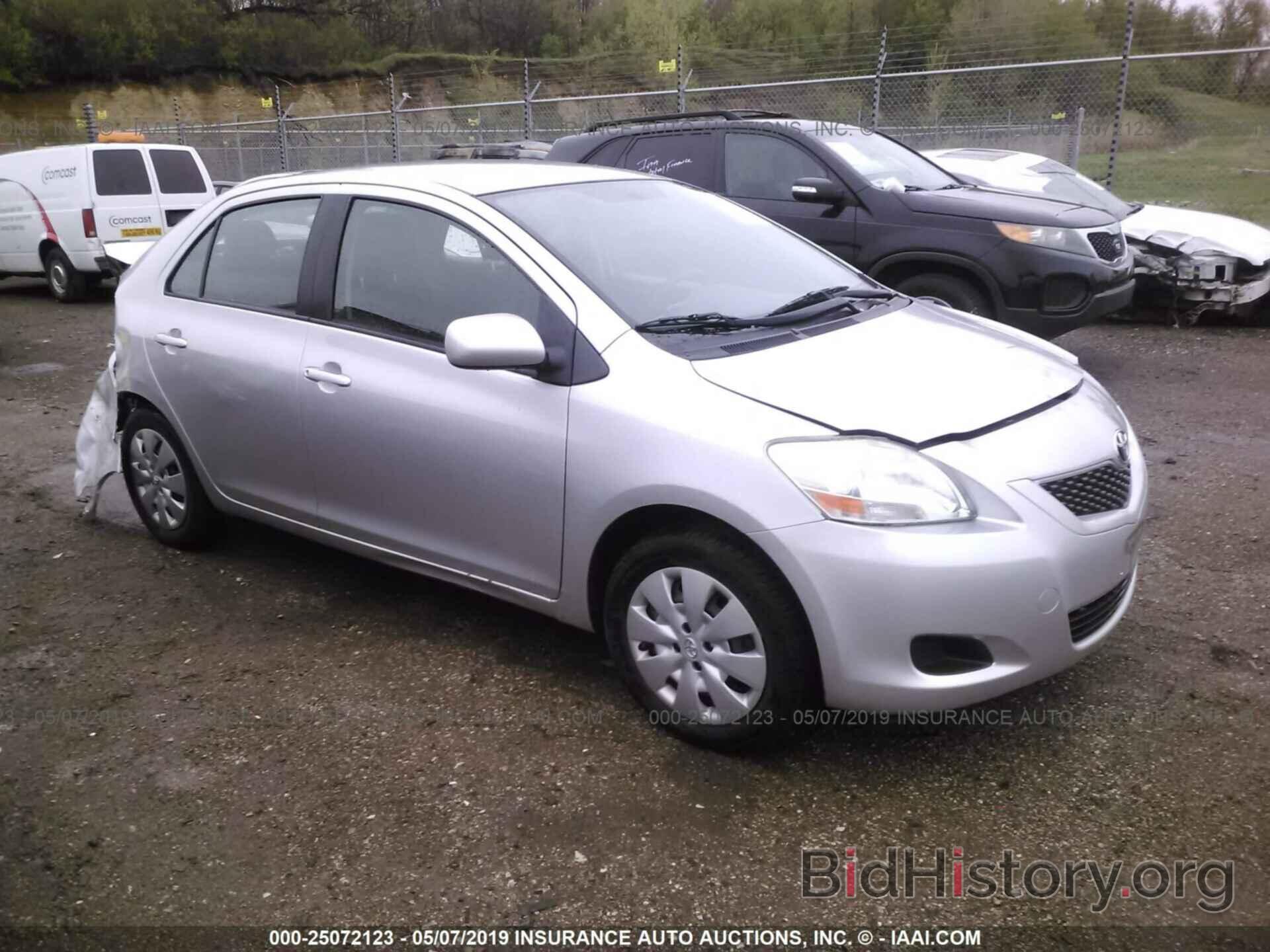 Photo JTDBT4K31C1416233 - TOYOTA YARIS 2012