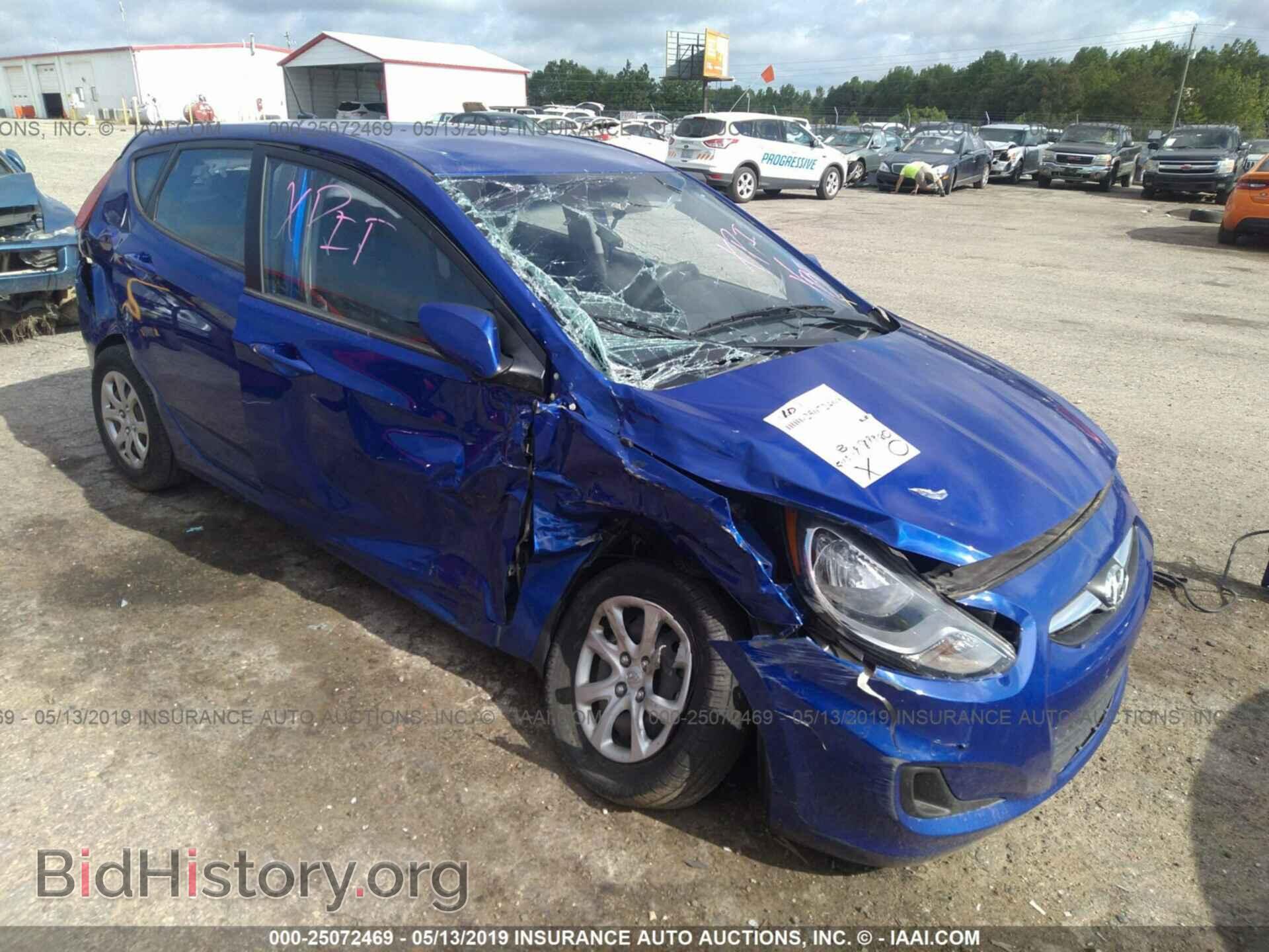 Фотография KMHCT5AE2DU100753 - HYUNDAI ACCENT 2013