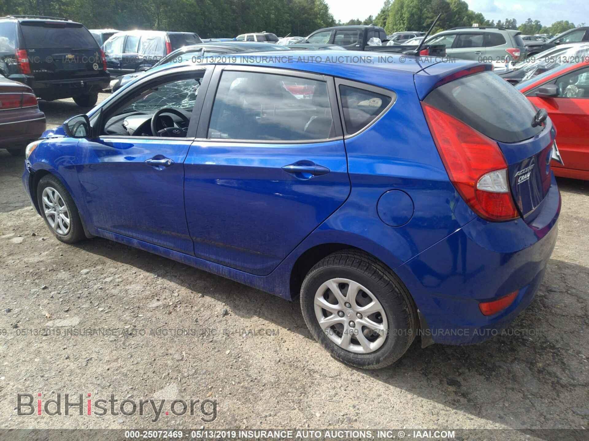 2013 HYUNDAI ACCENT - VIN: KMHCT5AE2DU100753 - Фото 3