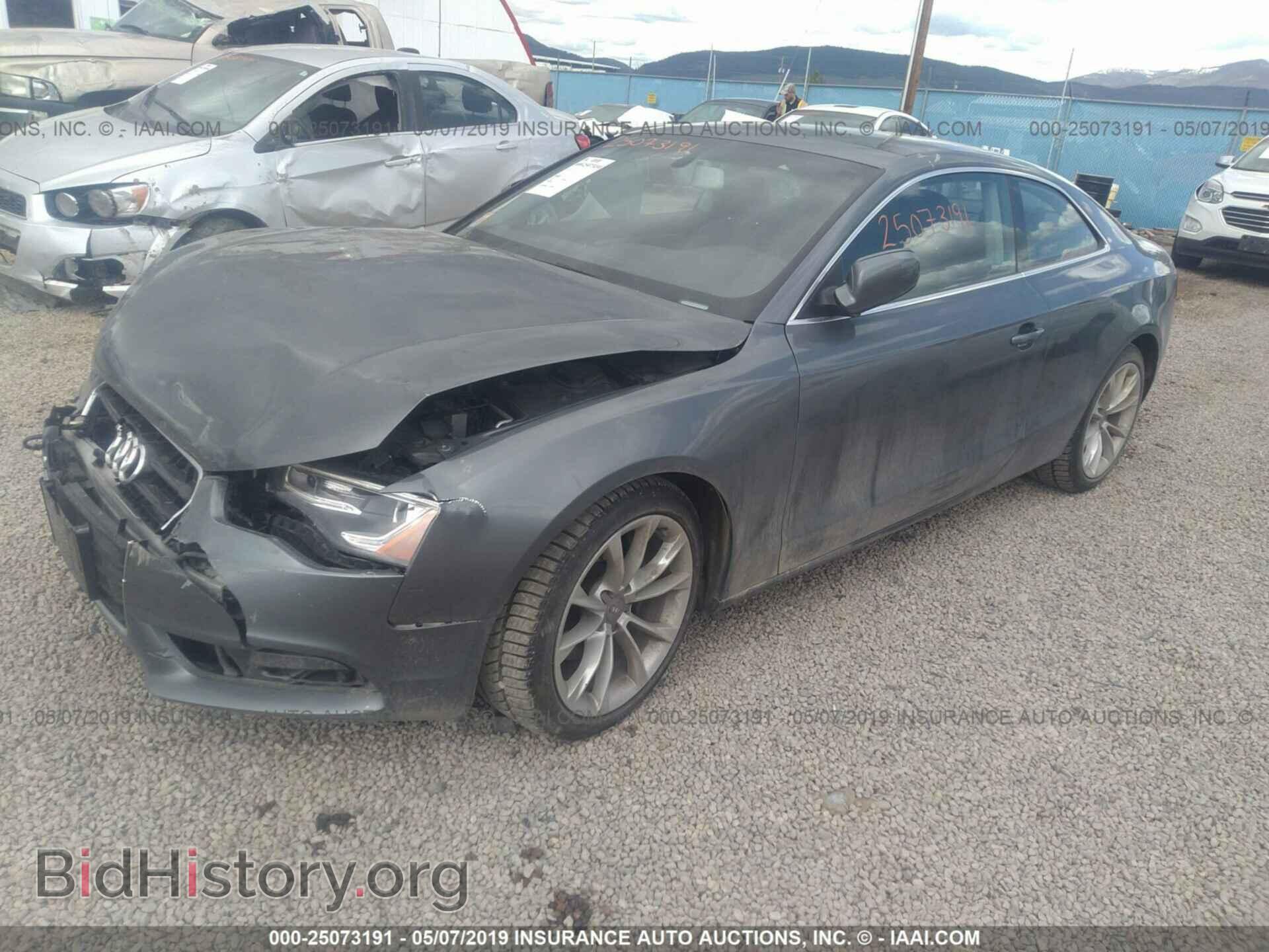 2013 AUDI A5 - VIN: WAUCFAFRXDA035584 - Фото 2