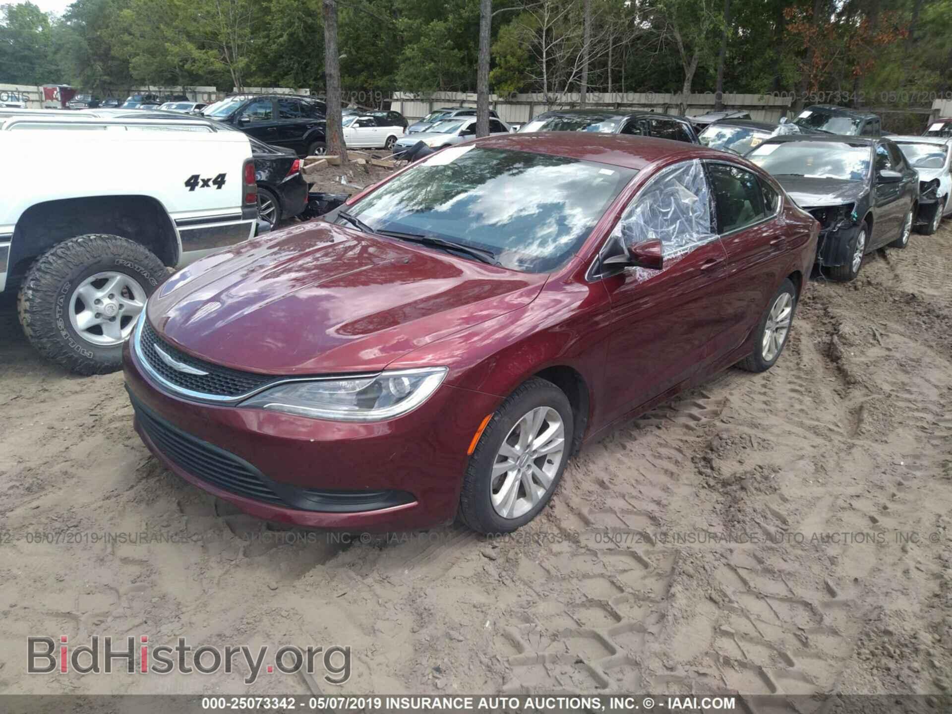 2016 CHRYSLER 200 - VIN: 1C3CCCFB2GN181893 - Фото 2