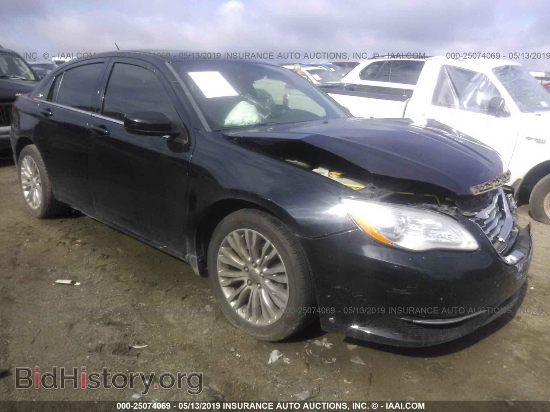 Фотография 1C3CCBAB5CN105550 - CHRYSLER 200 2012
