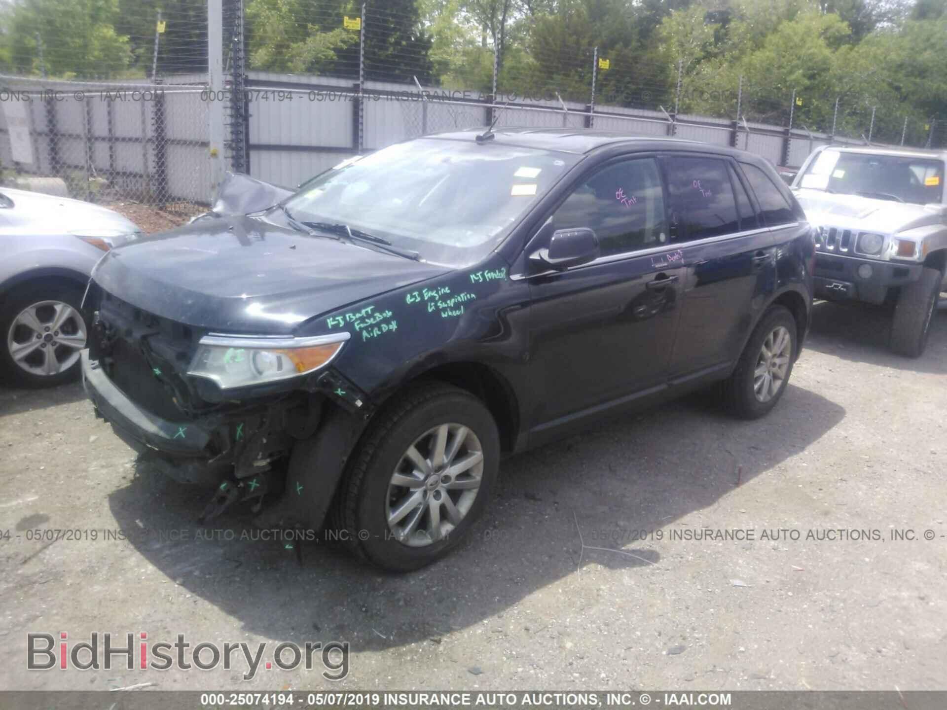 2013 FORD EDGE - VIN: 2FMDK3KC3DBB31167 - Фото 2