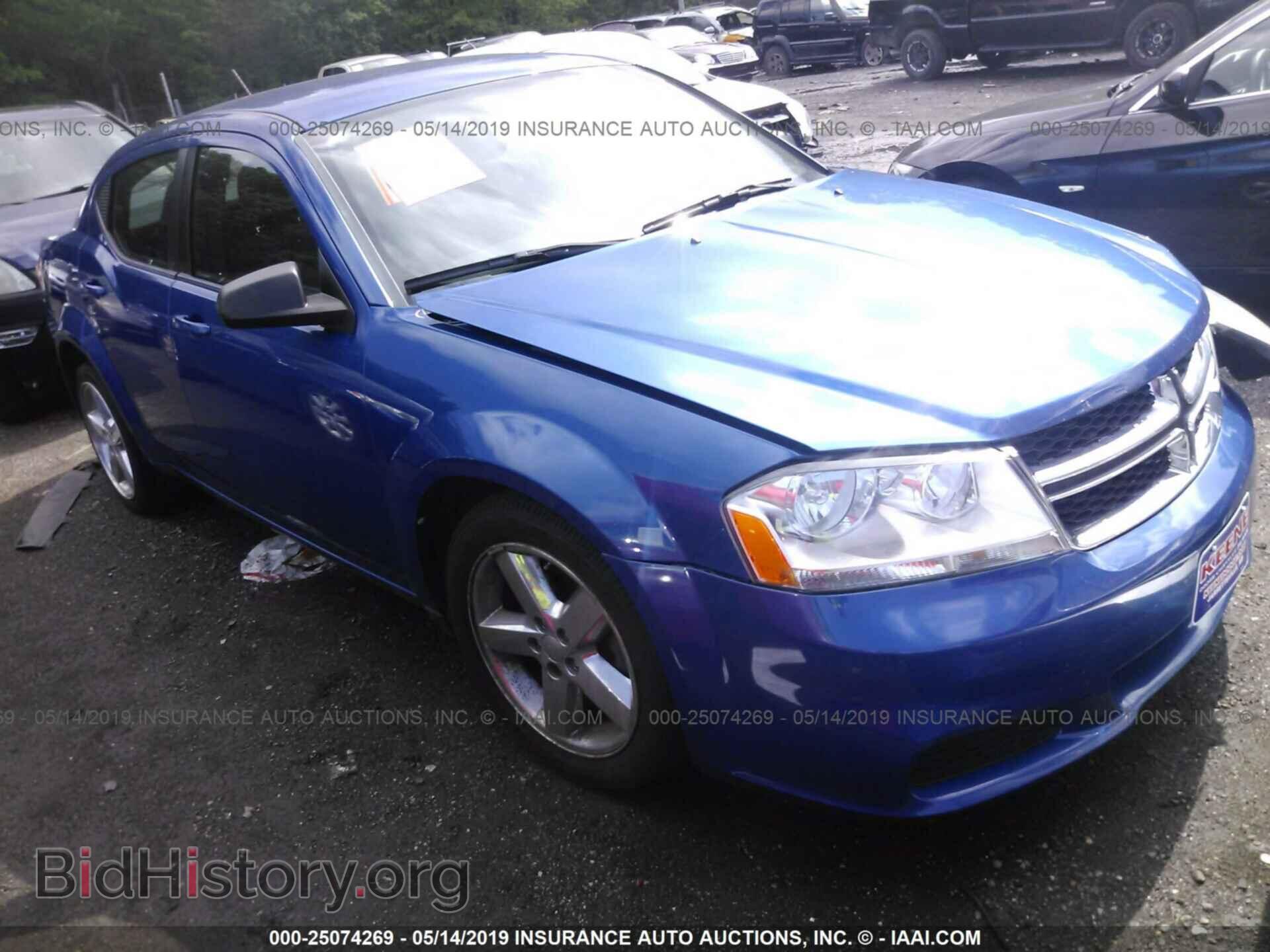Photo 1C3CDZAB4DN598967 - DODGE AVENGER 2013