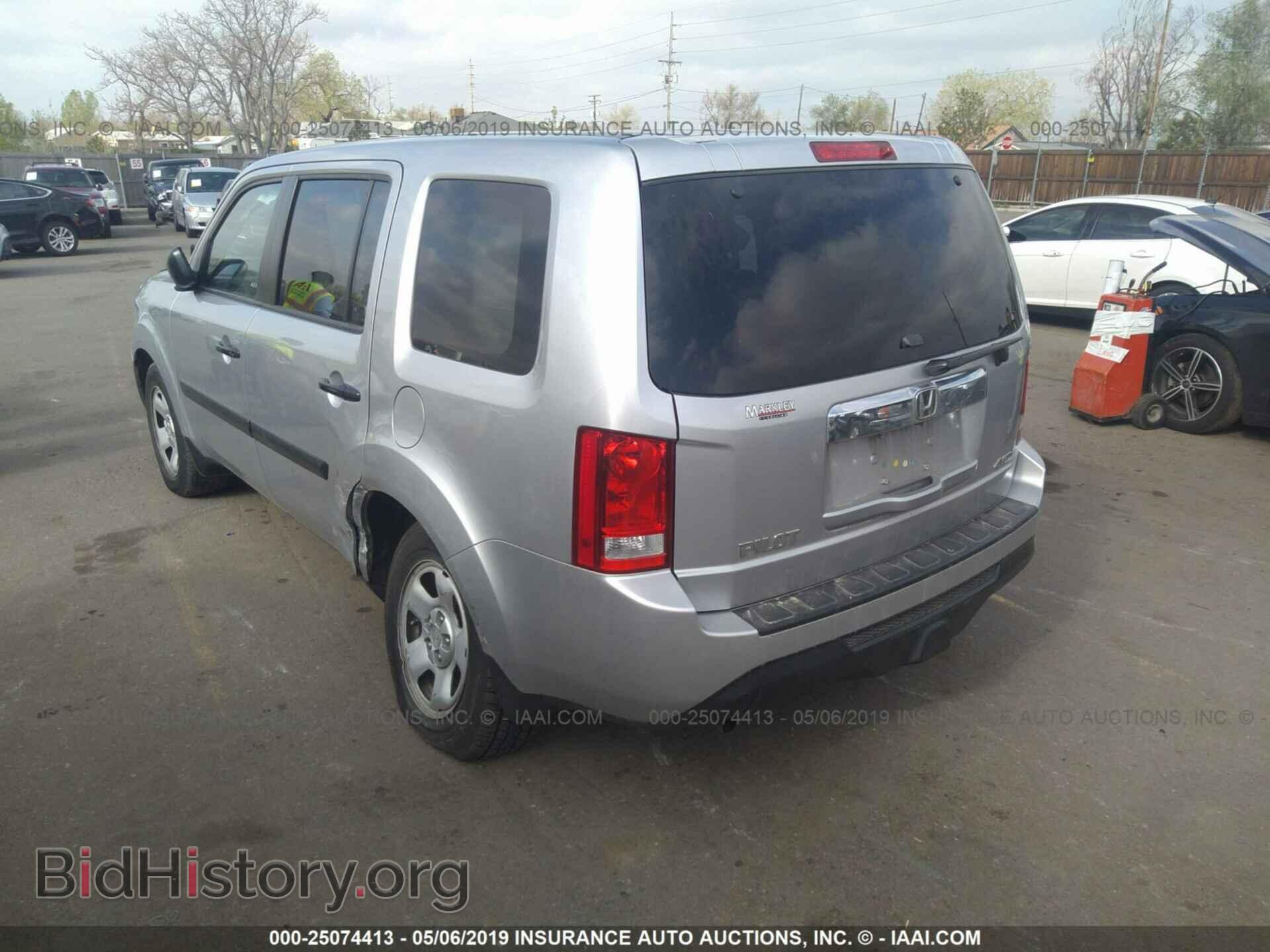 2014 HONDA PILOT - VIN: 5FNYF4H28EB047400 - Фото 3