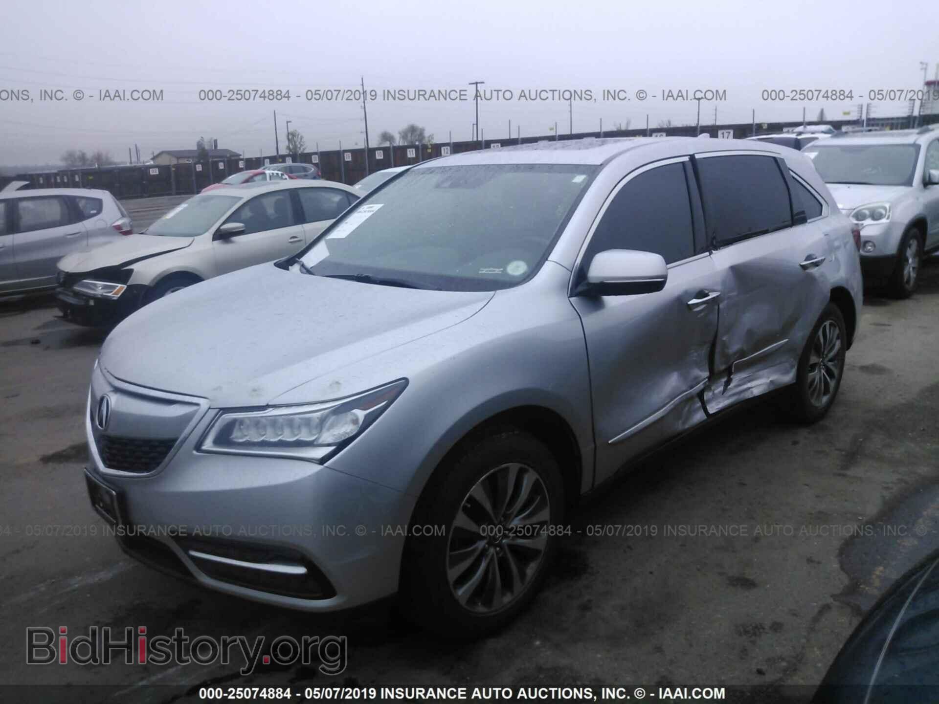 2014 ACURA MDX - VIN: 5FRYD4H45EB018152 - Photo 2