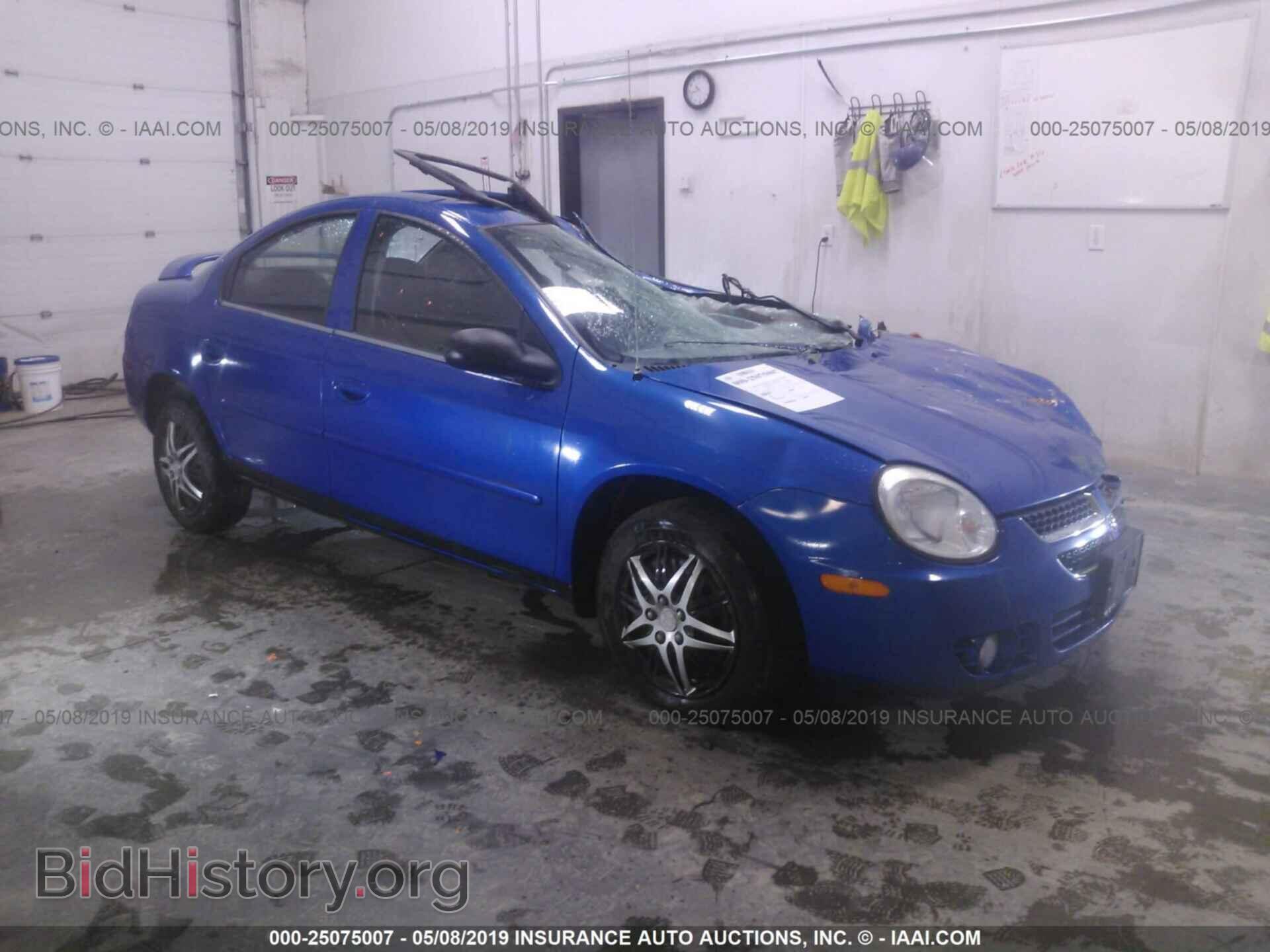 Фотография 1B3AS56C85D100572 - DODGE NEON 2005