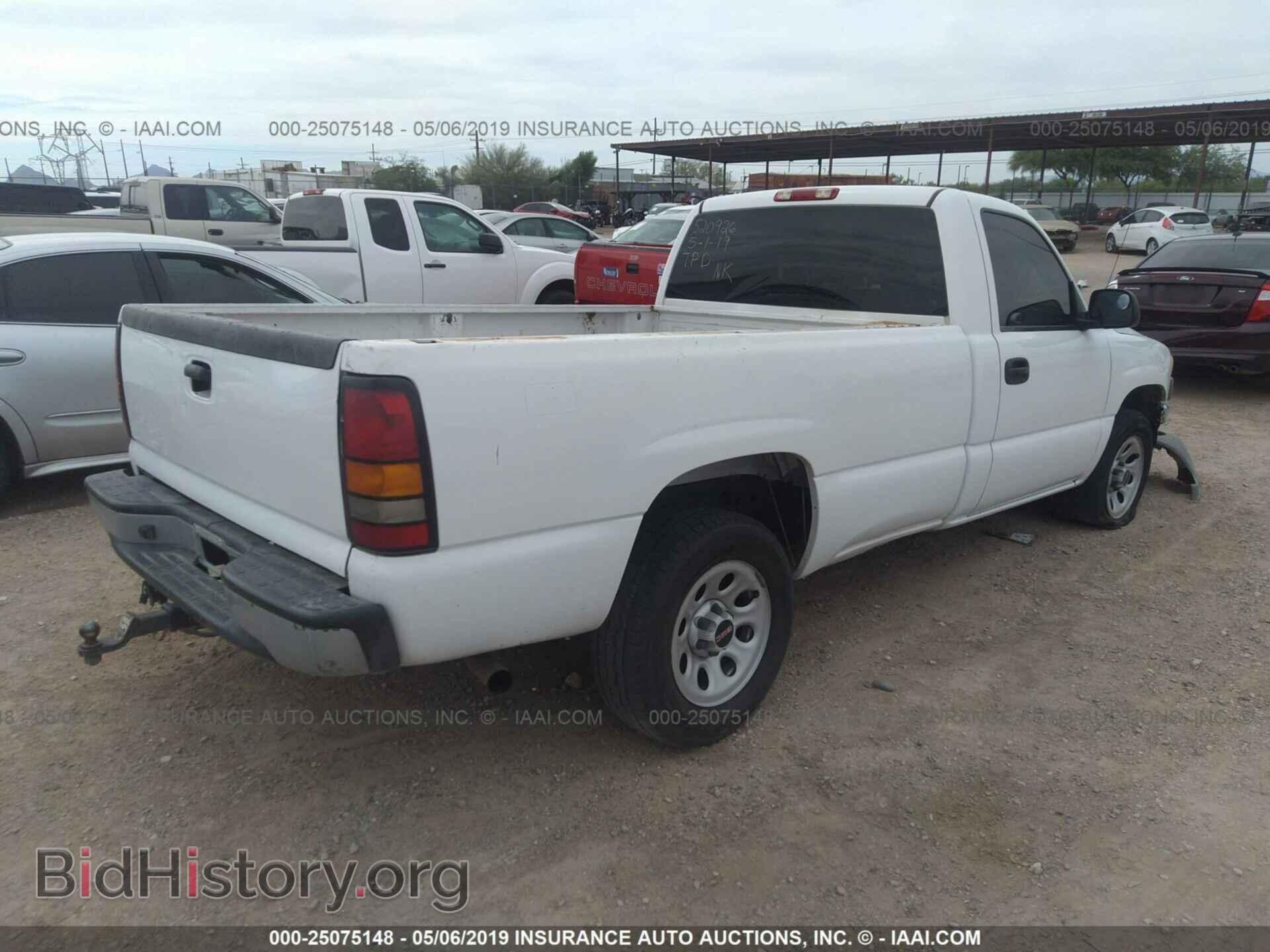 2007 GMC NEW SIERRA - VIN: 1GTEC14V17E189263 - Фото 4