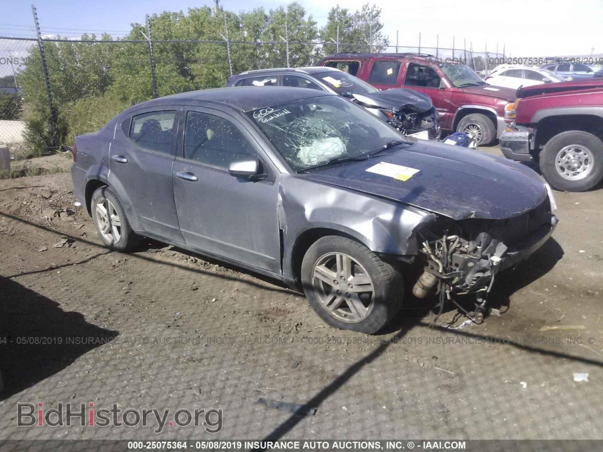 Фотография 1C3CDZCB8CN168032 - DODGE AVENGER 2012