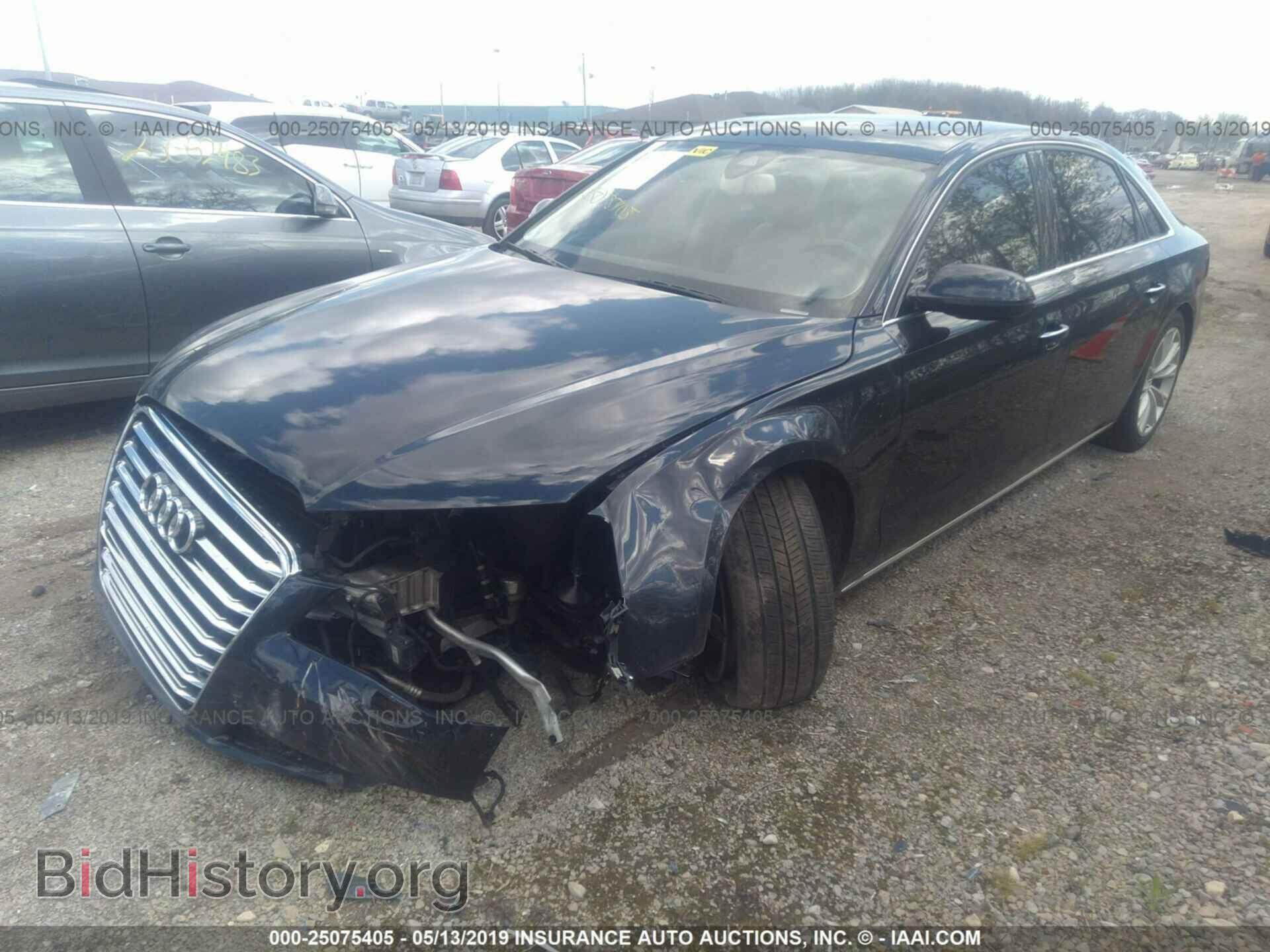 2011 AUDI A8 - VIN: WAURVAFD3BN009948 - Фото 2