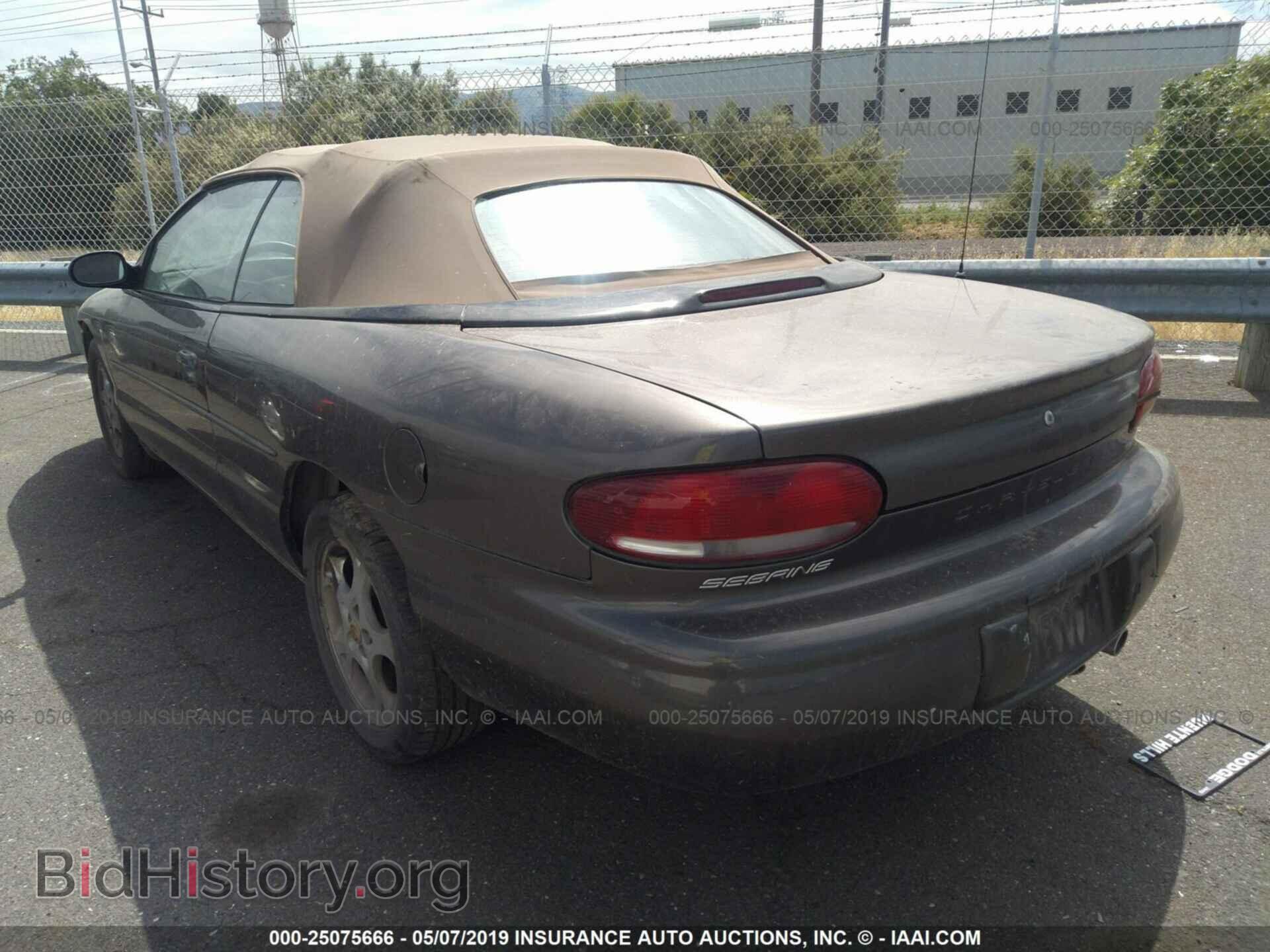 2000 CHRYSLER SEBRING - VIN: 3C3EL55H0YT228270 - Фото 3