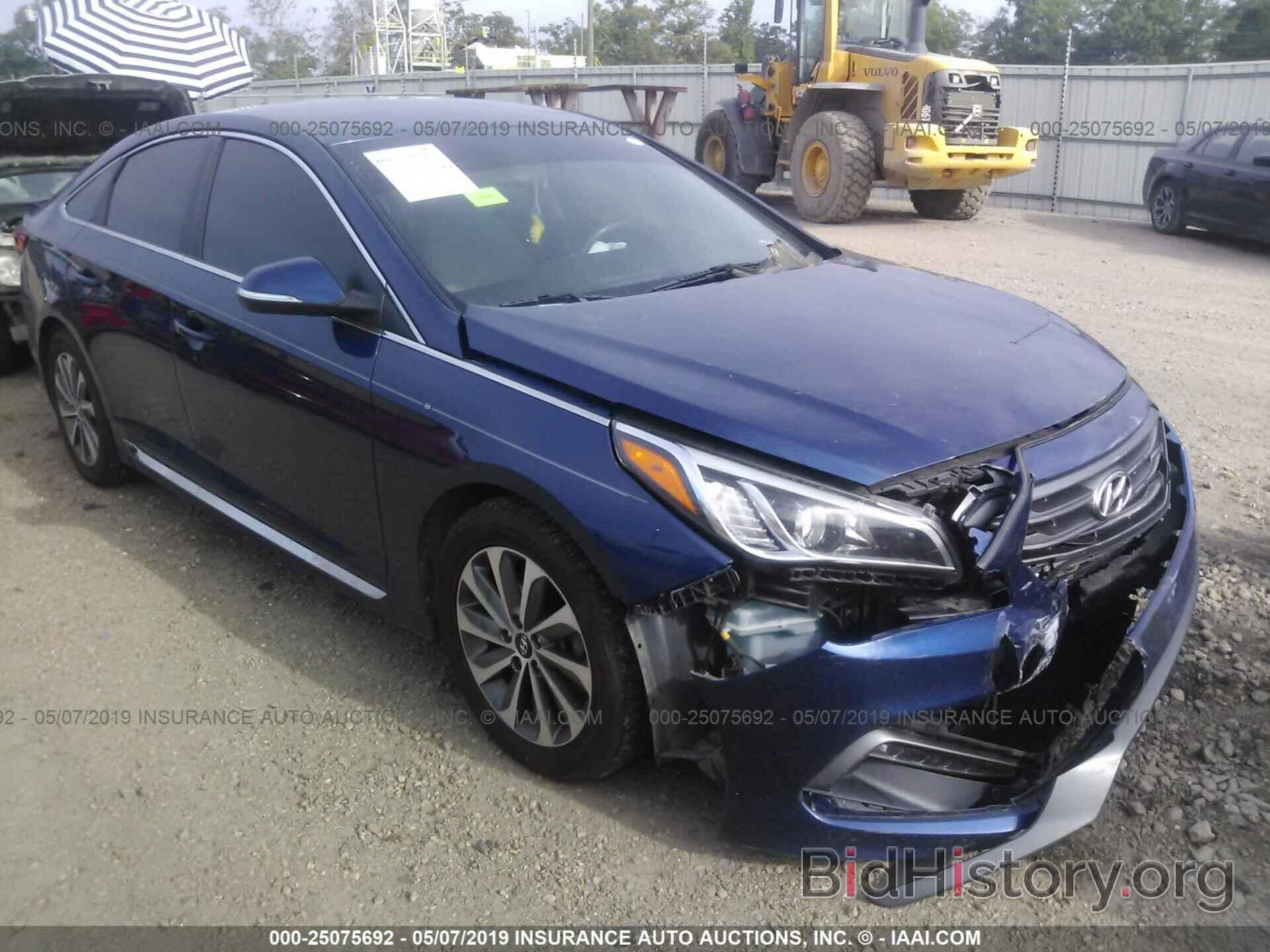 Photo 5NPE34AFXFH255208 - HYUNDAI SONATA 2015