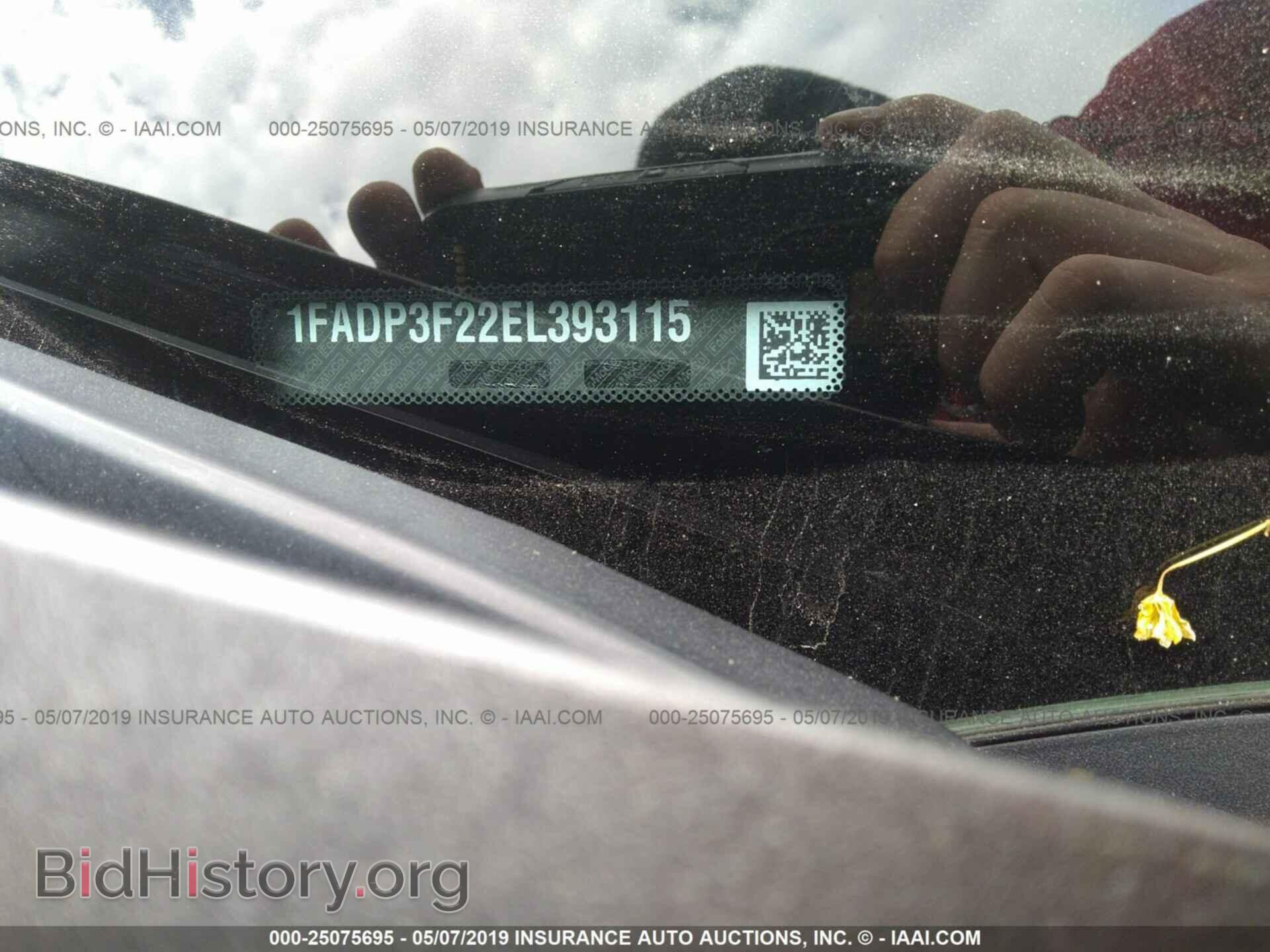 2014 FORD FOCUS - VIN: 1FADP3F22EL393115 - Фото 9
