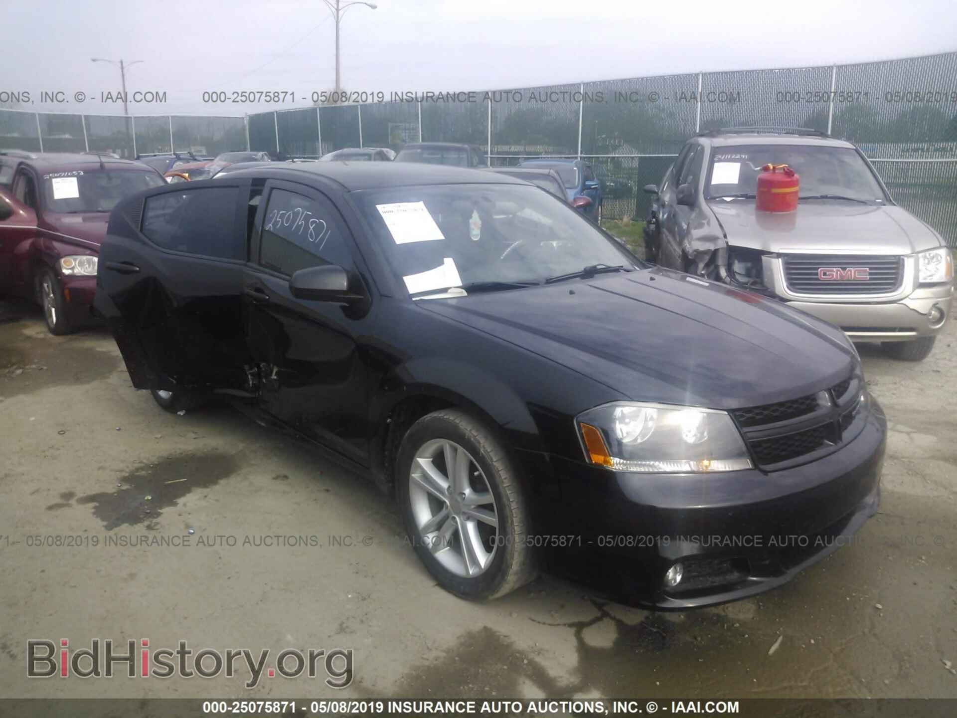 Photo 1C3CDZCB6DN685489 - DODGE AVENGER 2013