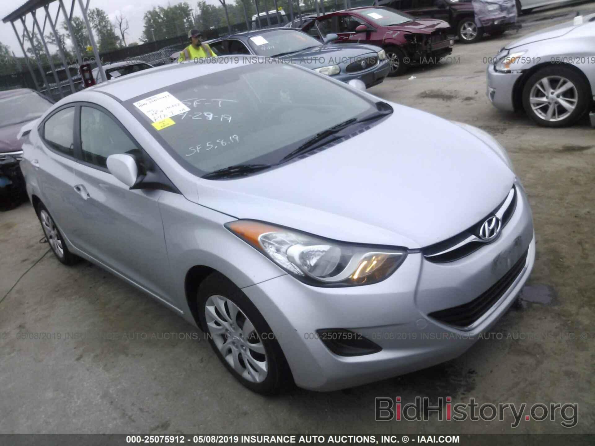 Photo 5NPDH4AEXBH020001 - HYUNDAI ELANTRA 2011