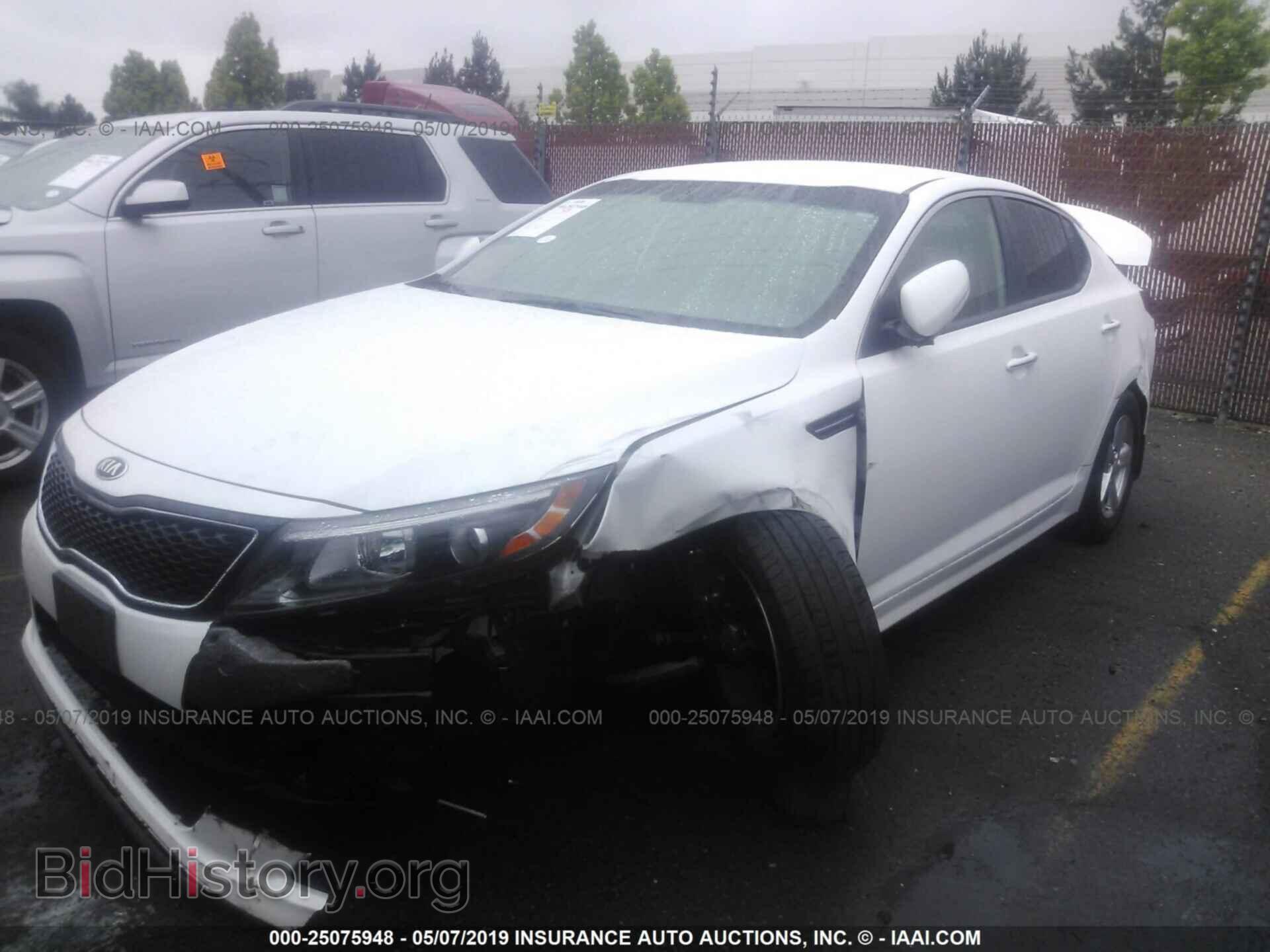 2015 KIA OPTIMA - VIN: KNAGM4A76F5642706 - Photo 2