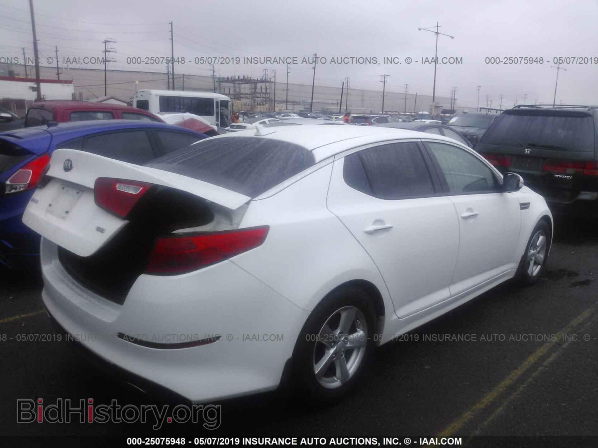 2015 KIA OPTIMA - VIN: KNAGM4A76F5642706 - Photo 4