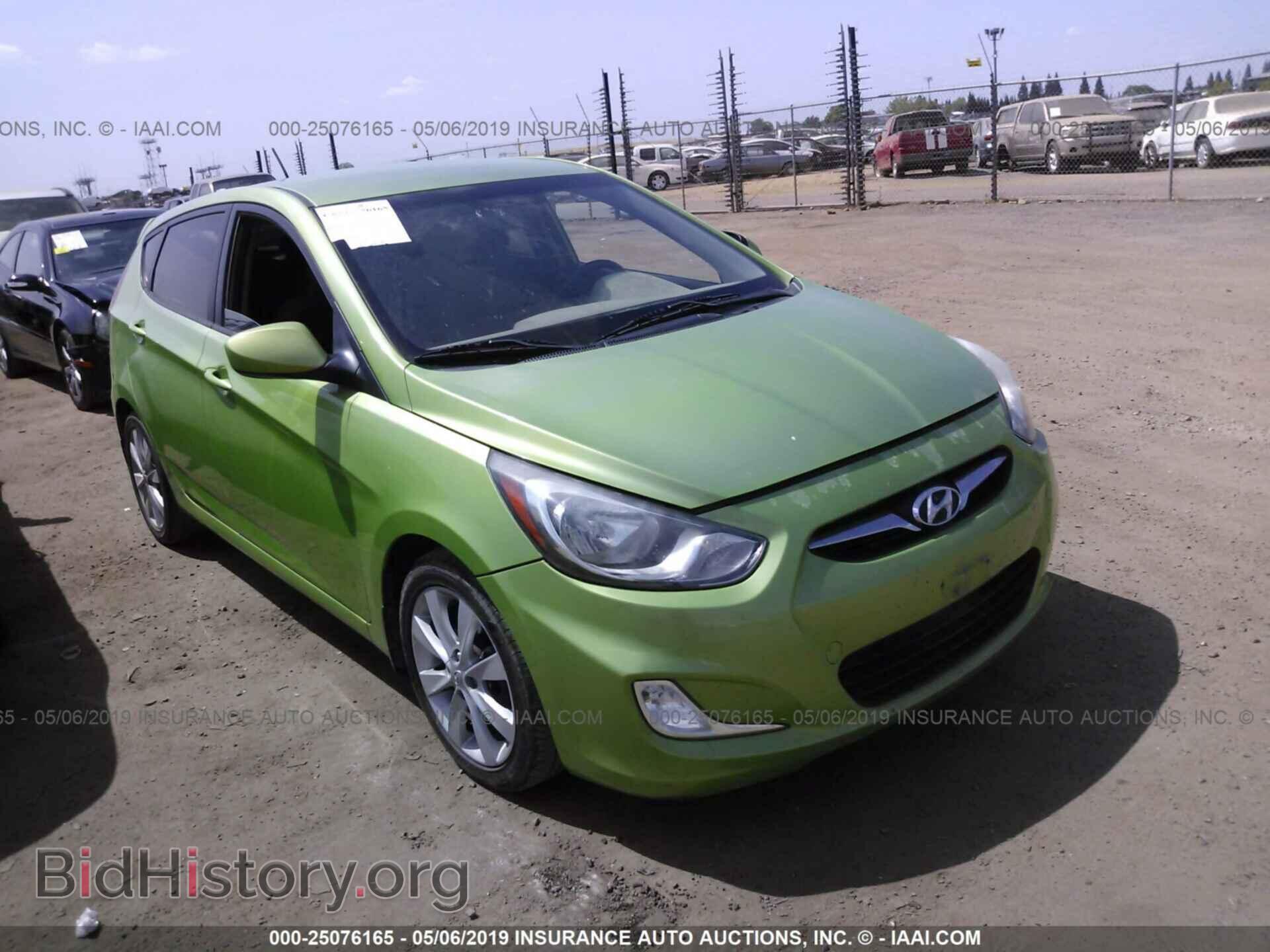 Фотография KMHCU5AE5CU041645 - HYUNDAI ACCENT 2012