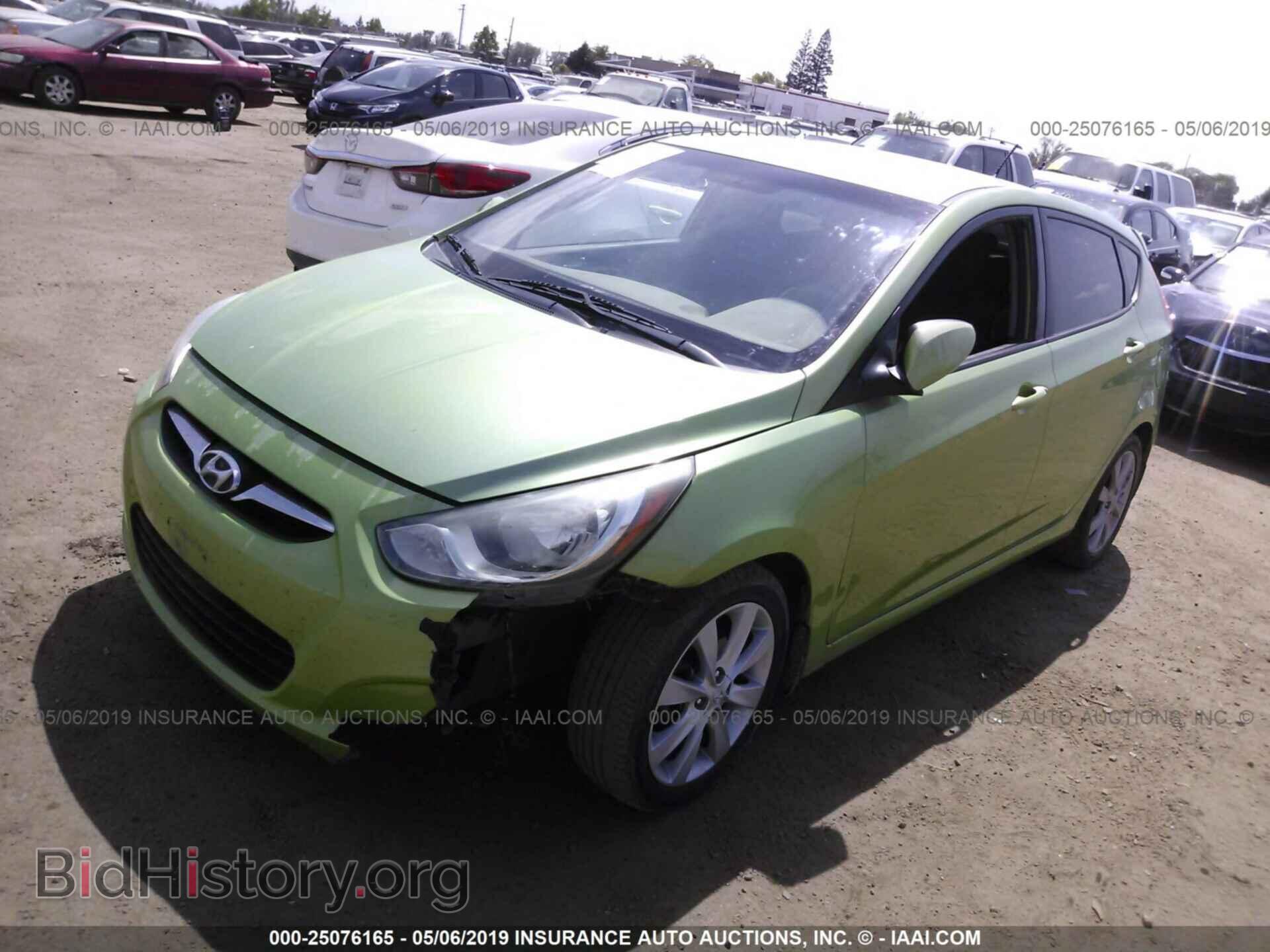 2012 HYUNDAI ACCENT - VIN: KMHCU5AE5CU041645 - Фото 2