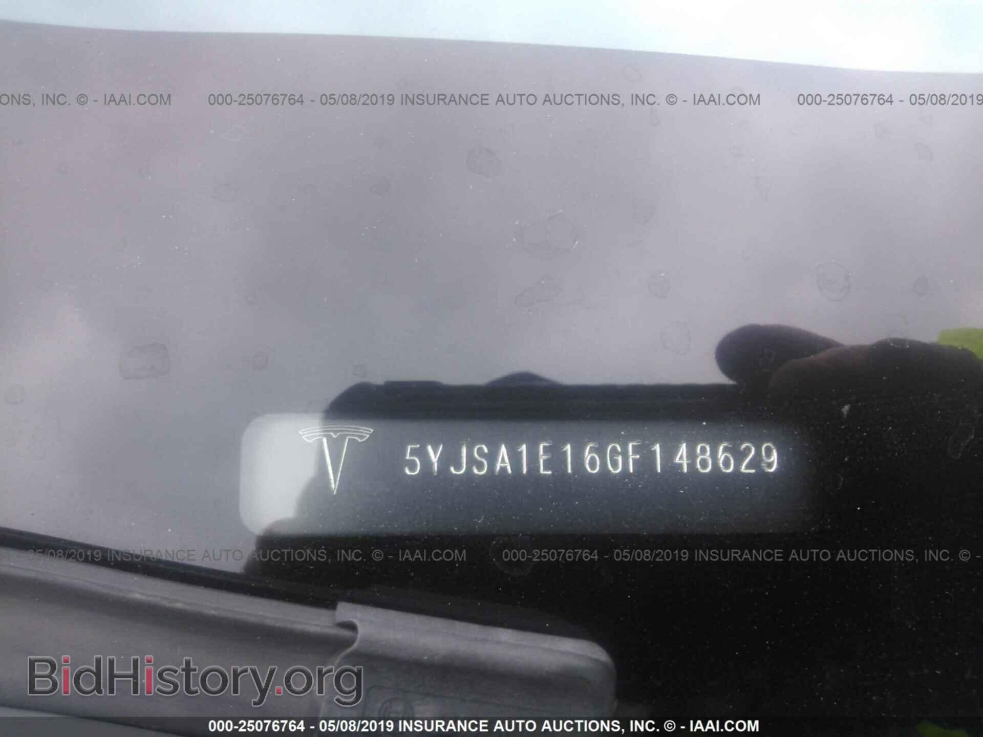 2016 TESLA MODEL S - VIN: 5YJSA1E16GF148629 - Photo 9