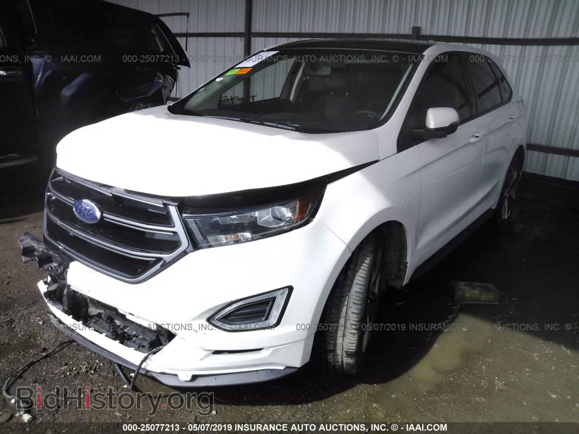 2015 FORD EDGE - VIN: 2FMTK3AP4FBB27762 - Фото 2