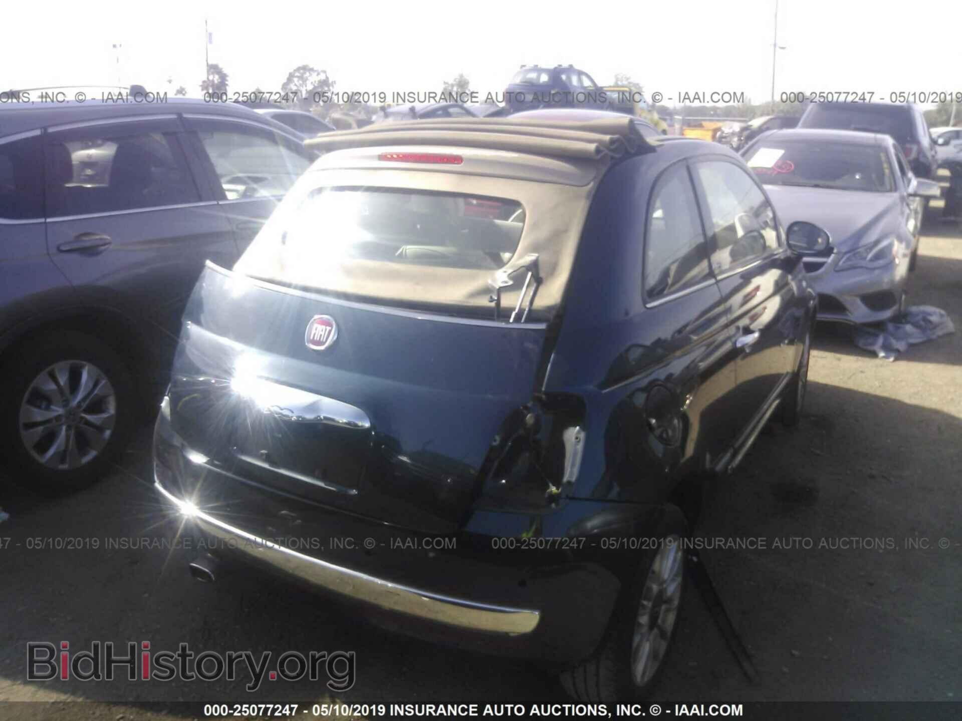 2013 FIAT 500 - VIN: 3C3CFFER8DT741922 - Фото 4