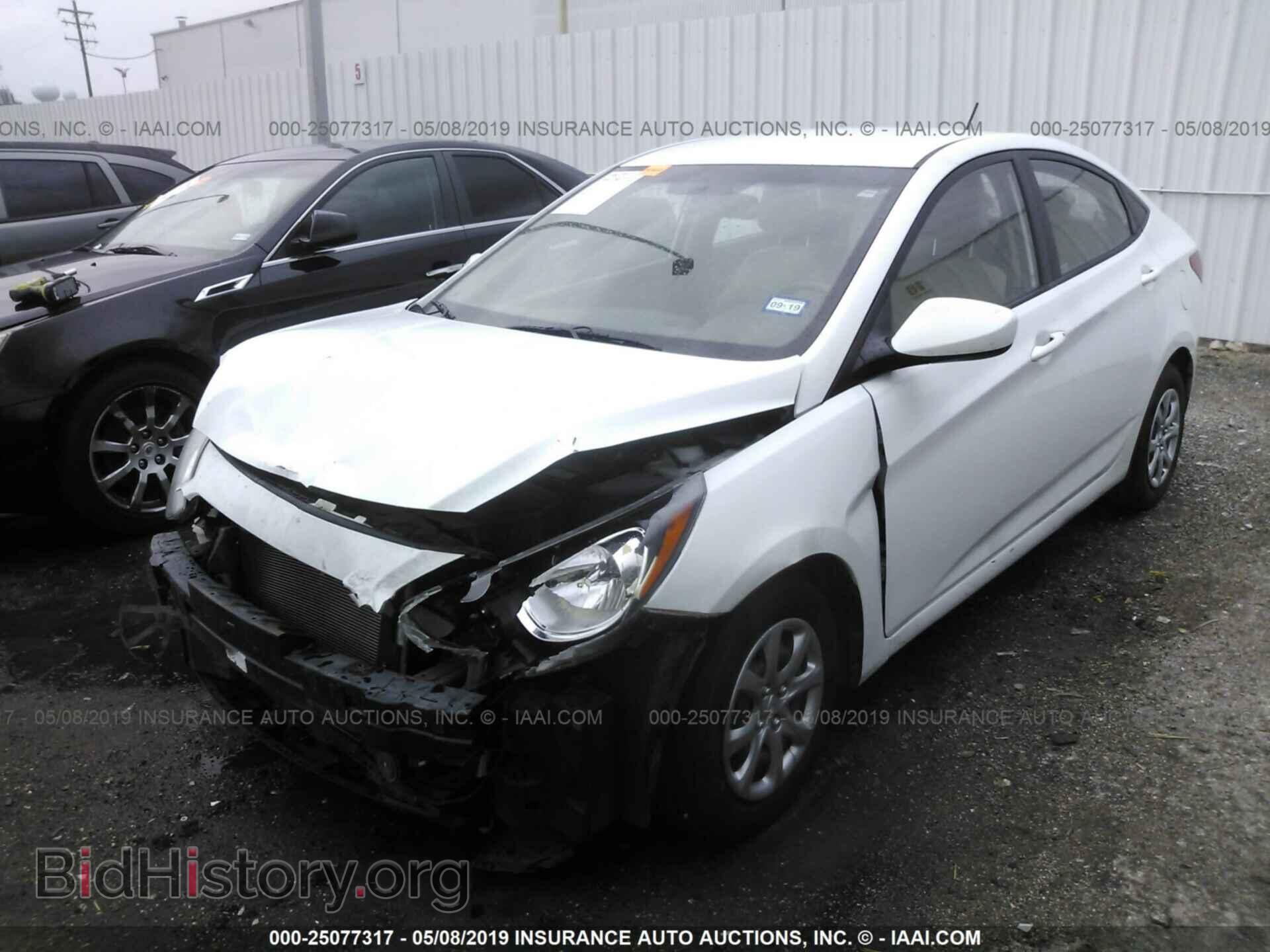 2014 HYUNDAI ACCENT - VIN: KMHCT4AE5EU587507 - Фото 2